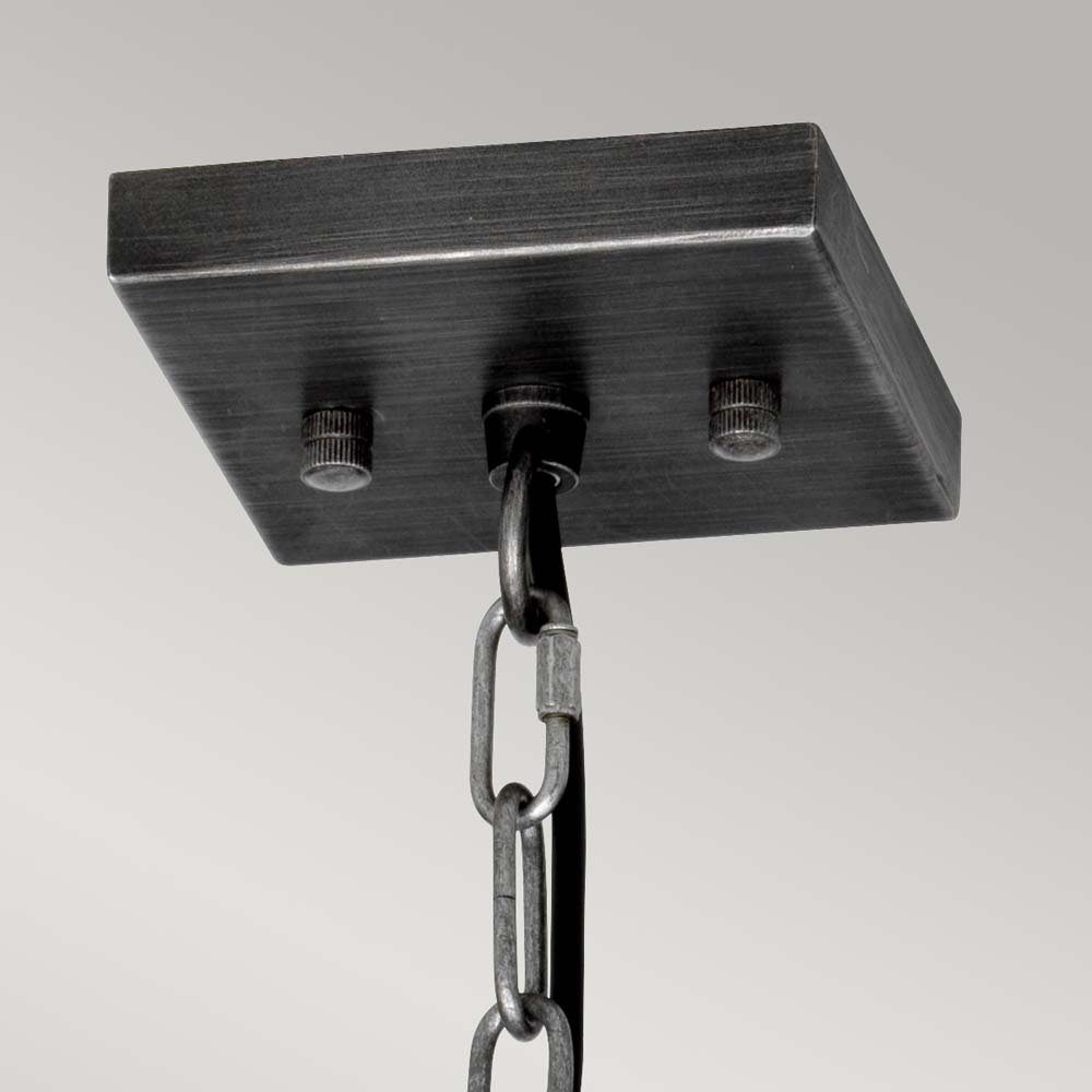 Elstead LIGHTING LED Laterne, Leuchtmittel nicht inklusive, Pendelleuchte Hängelampe Laterne schwarz E27 Deckenleuchte