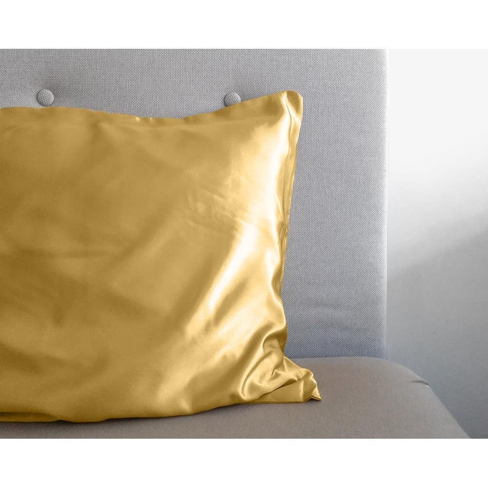 Kissenbezug SLEEPTIME LIFESTYLE Haut CARE KISSENBEZUG, Sitheim-Europe (1 Stück), mit extra Glanz-Grad, verfügbar in viele Farben Gold
