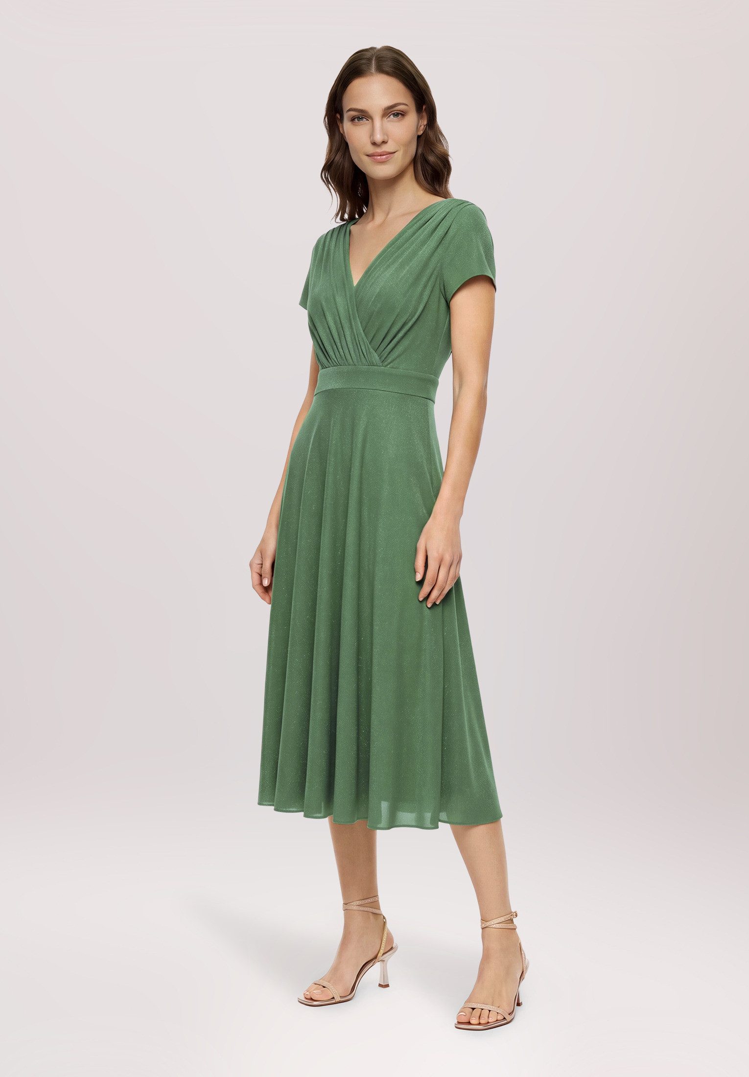 Vera Mont Cocktailkleid Damen im Glitzer-Look