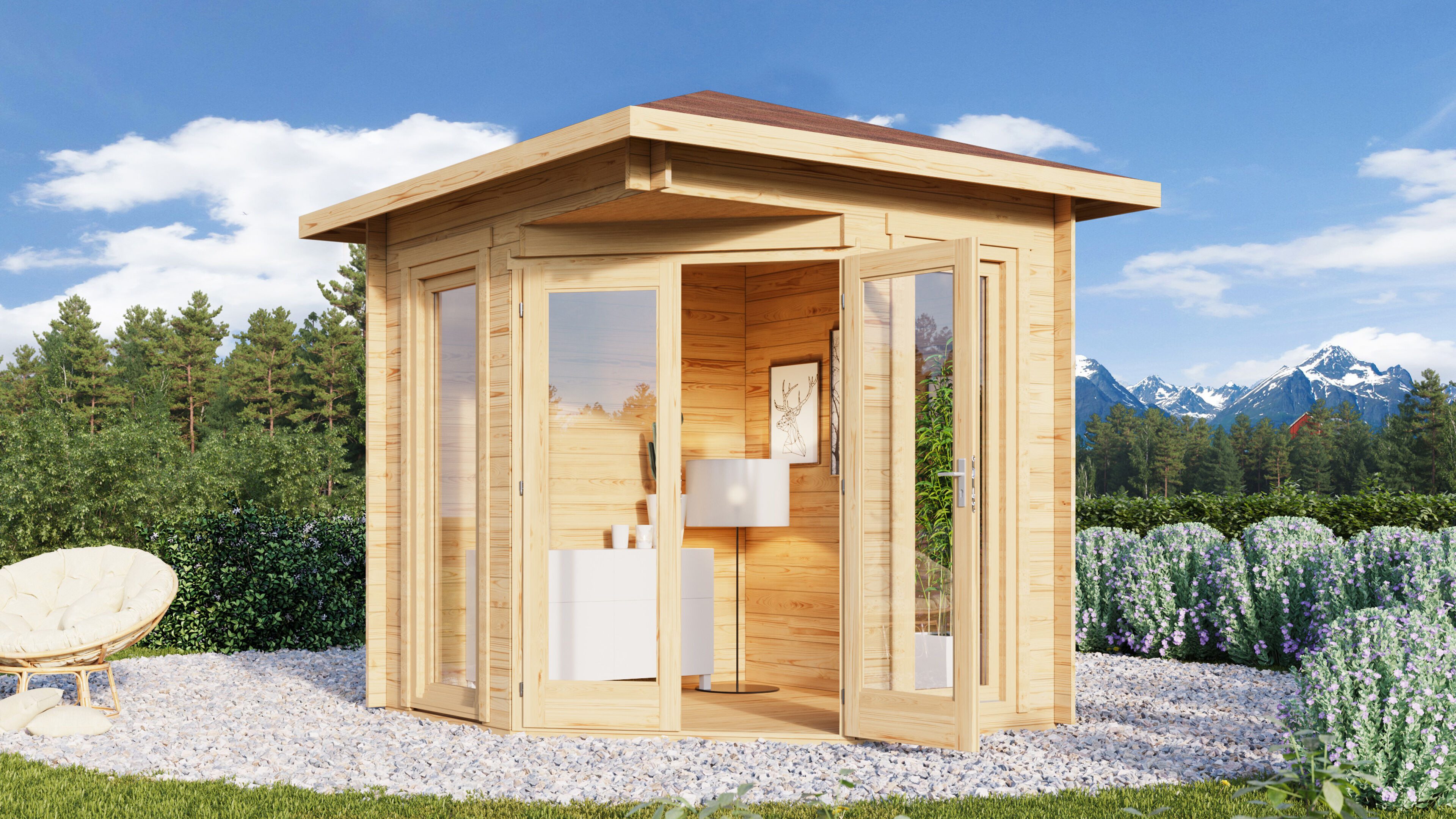 Gartenhaus Nina 28 D