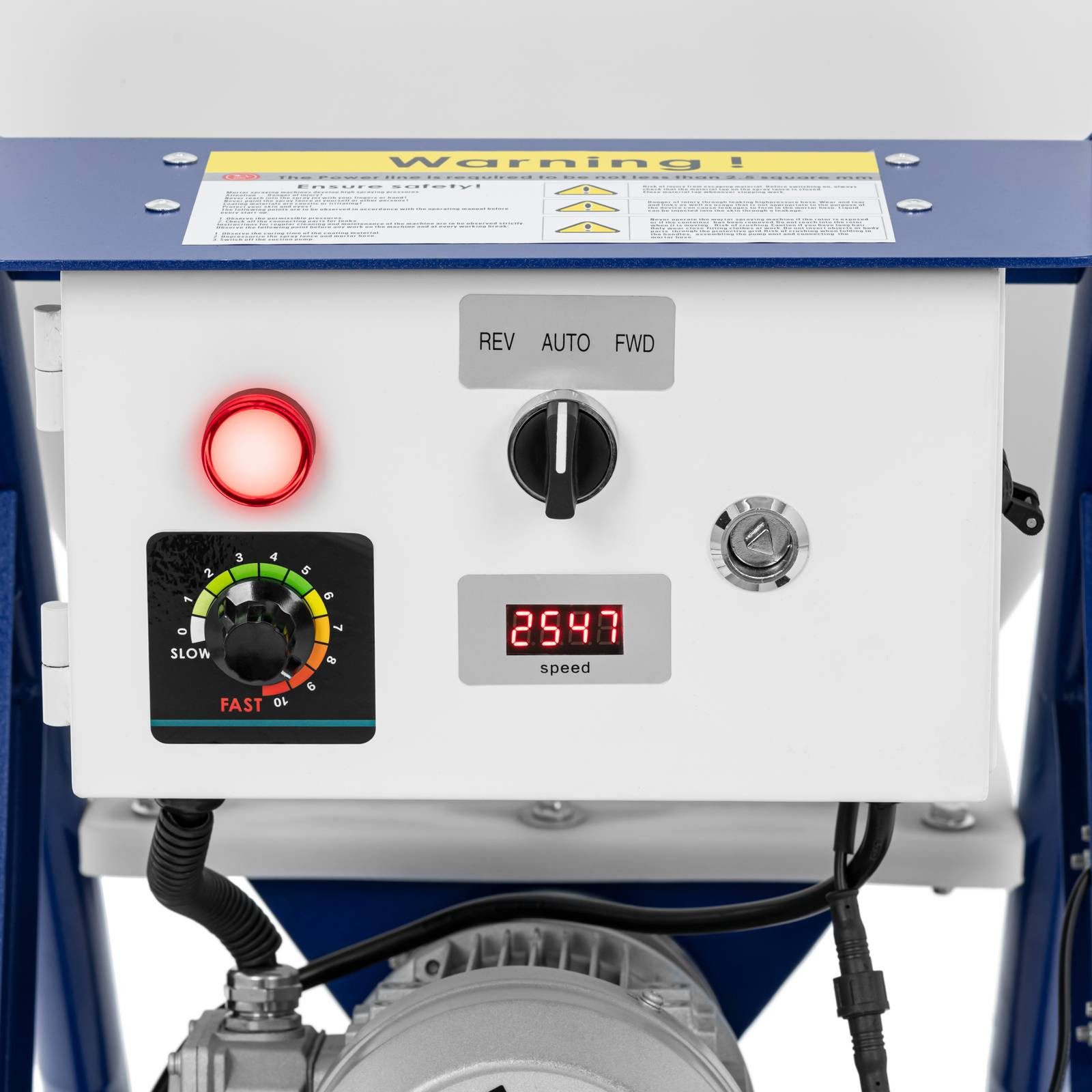 MSW Drucksprühgerät Putzmaschine 2200 W 40 L 20 bar Verputzmaschine Spritzputzmaschine 15