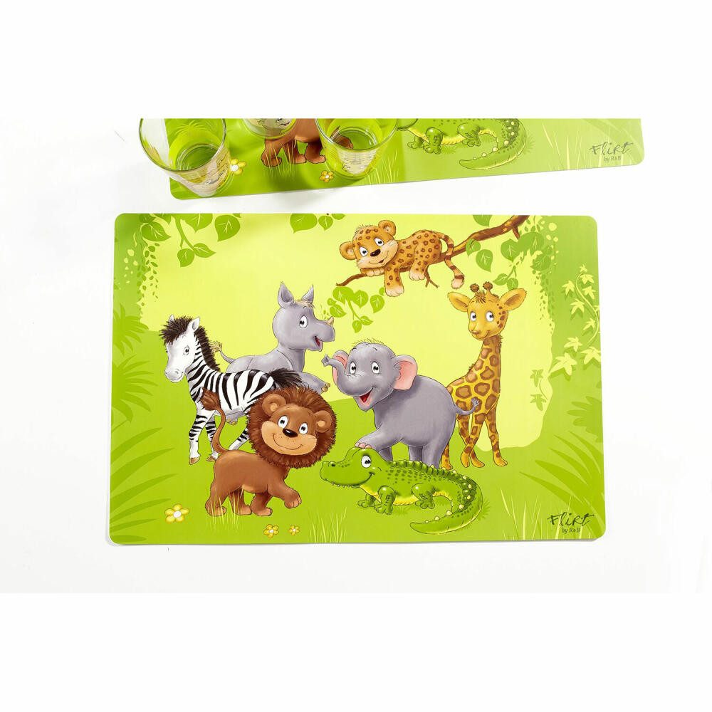 Ritzenhoff & Breker Platzset Dschungeltiere 30 x 45 cm, (1-St) günstig online kaufen