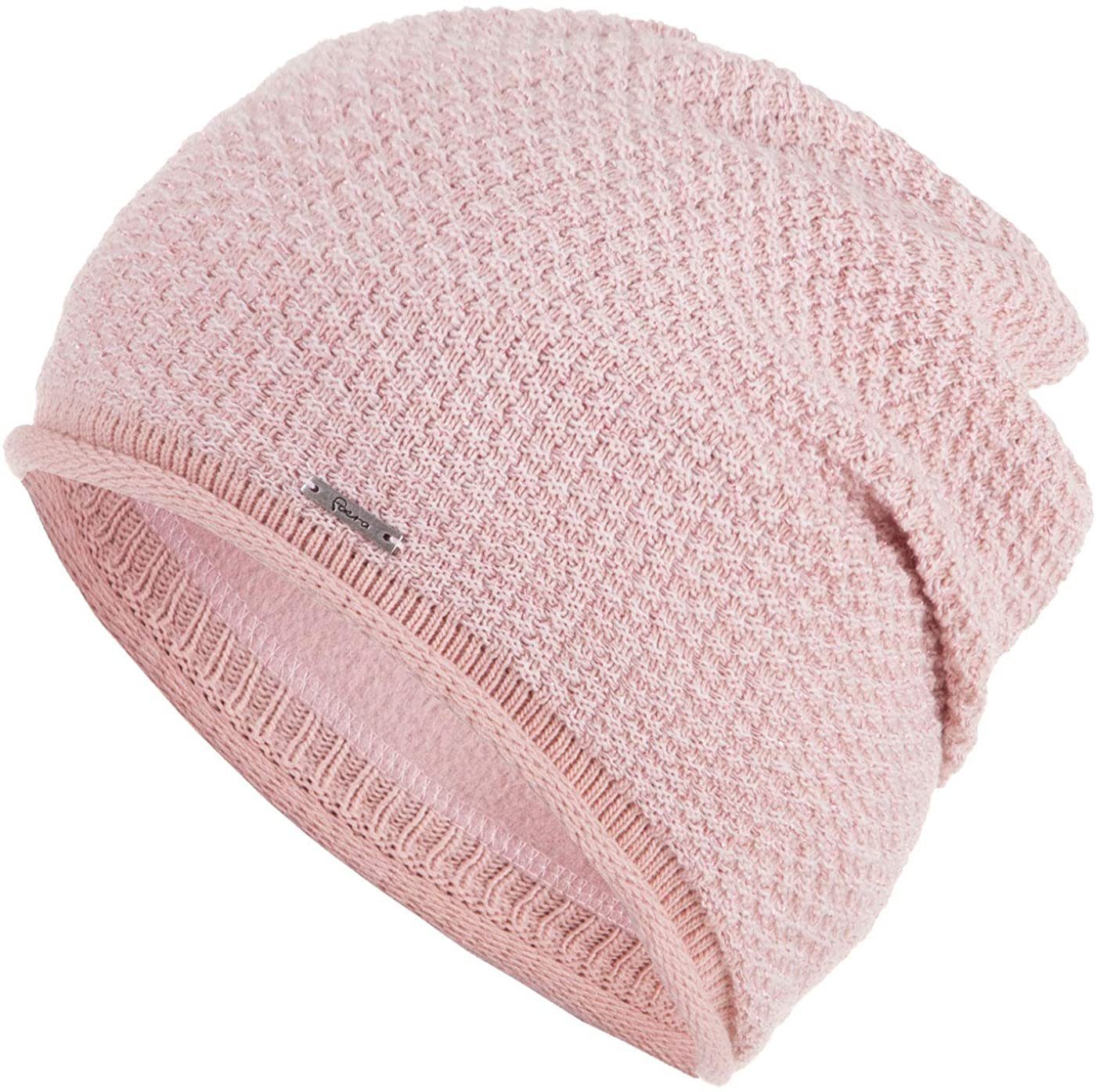 Faera Strickmütze Wintermütze warm Winter Mütze Strick-Mütze Beanie-Mütze Damen One-Size