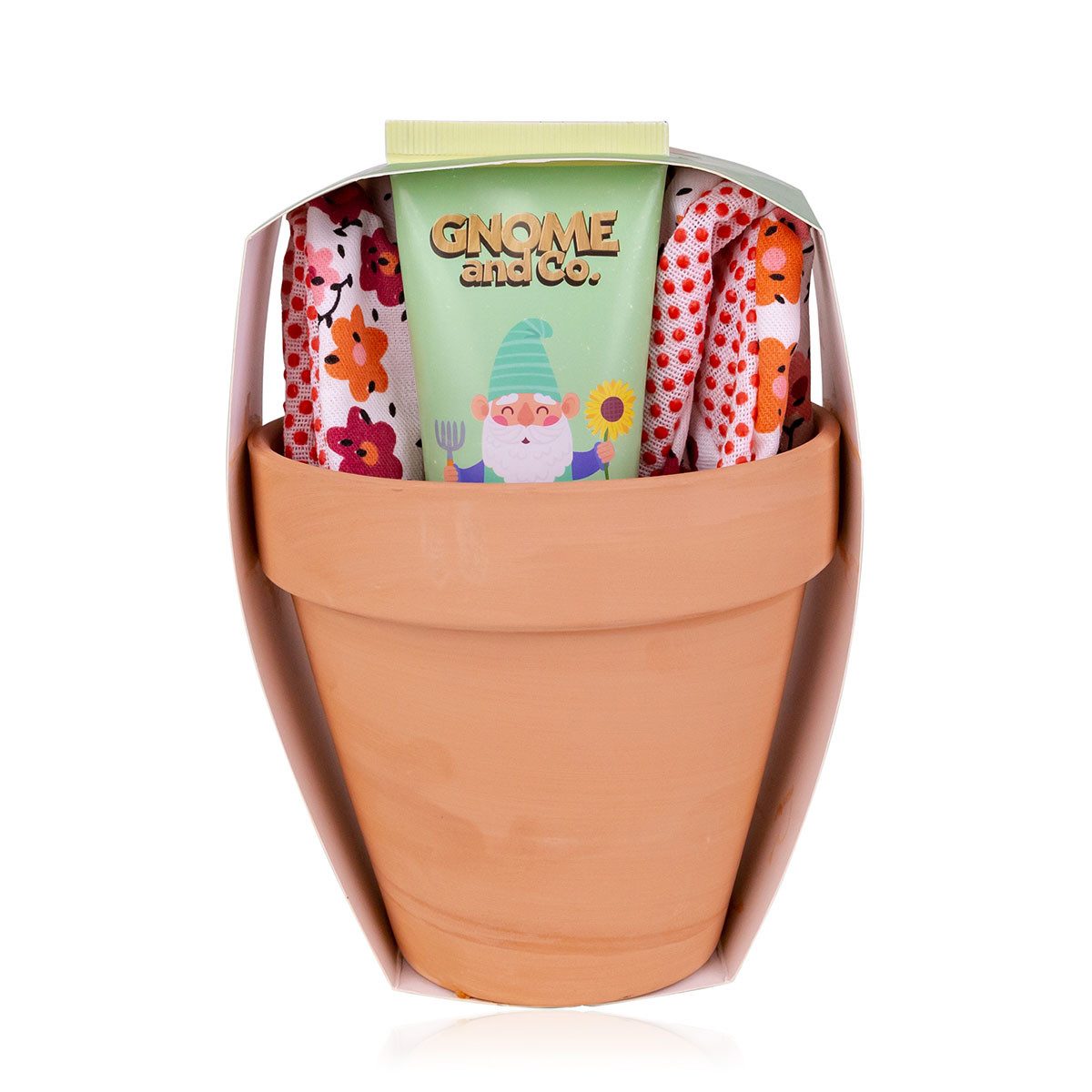 ACCENTRA Handcreme Handpflegeset GNOME & CO. im Blumentopf, 3-tlg.
