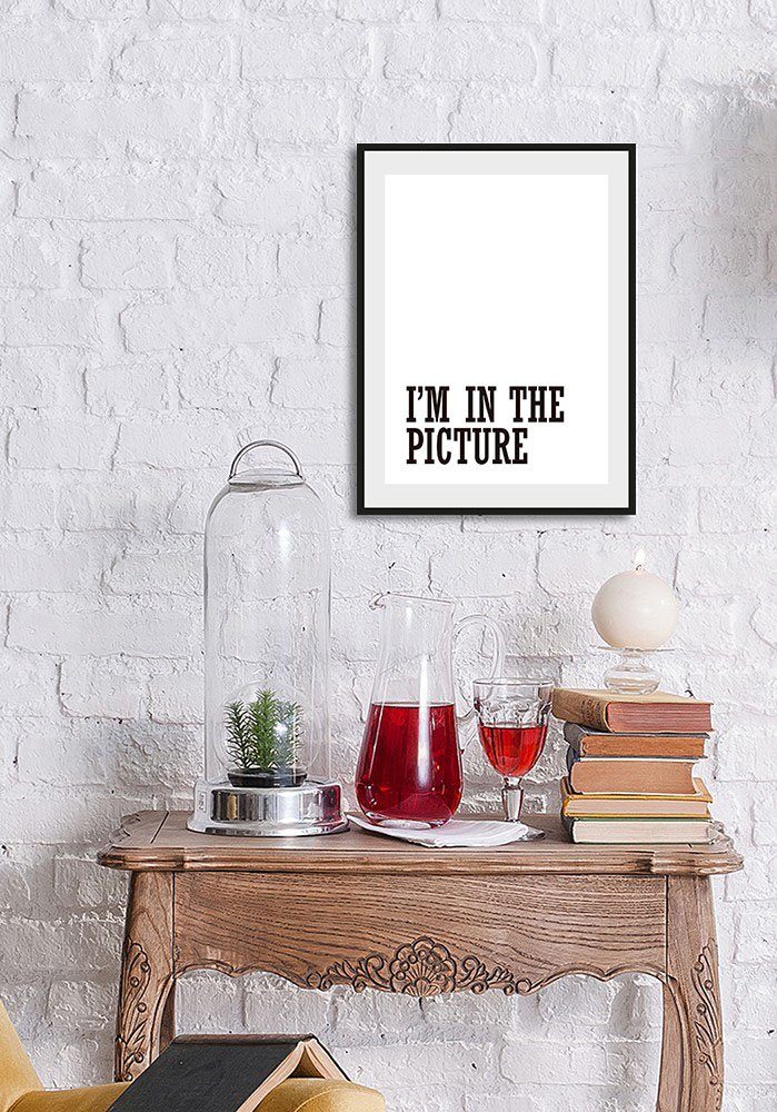 queence Bild »I'M IN THE PICTURE«, Schriftzug (1 Stück)-HomeTrends