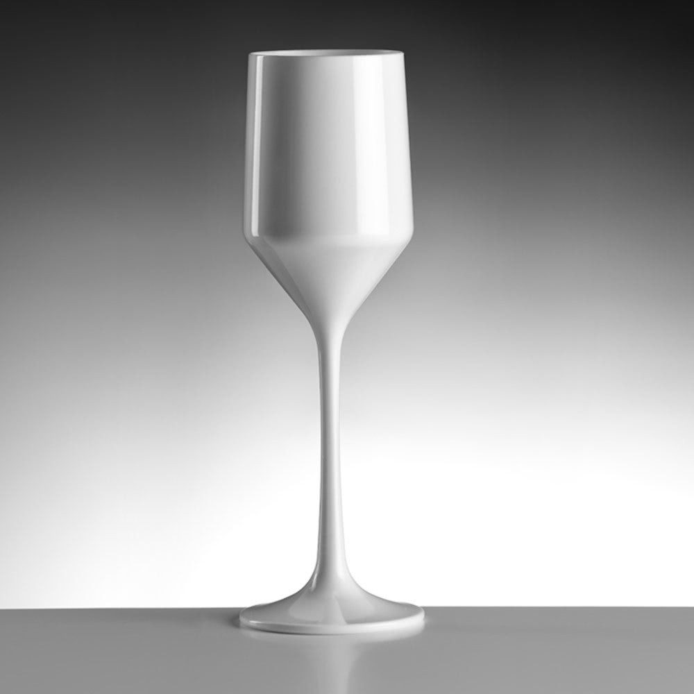 Doimoflair Sektglas DoimoFlair Sektglas aus Kunststoff Bruchsicher Plastik 19 cl.