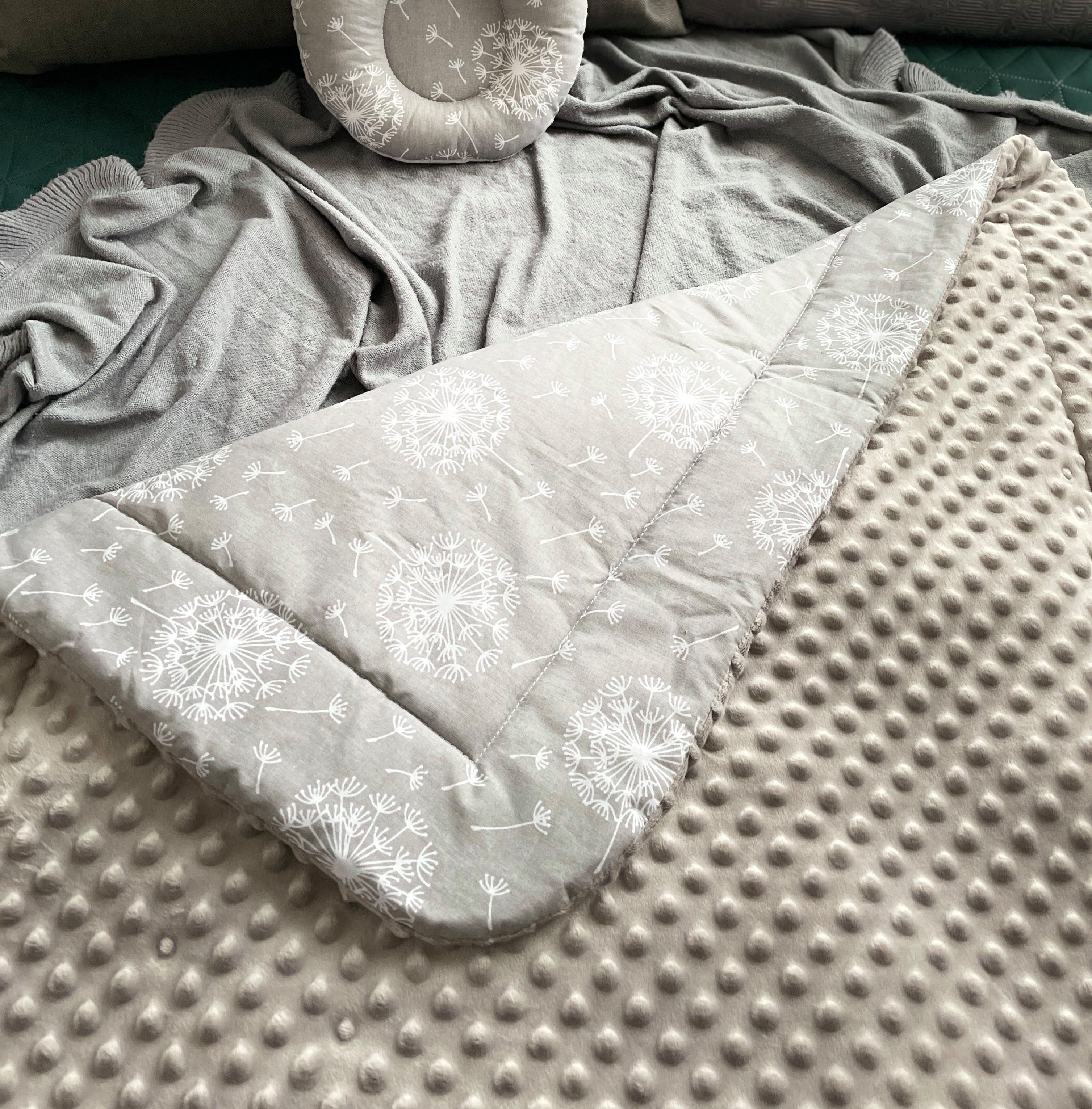 Babydecke Warm, Mittelwarm BAUMWOLLE/MINKY Babydecke 80x100 günstig online kaufen