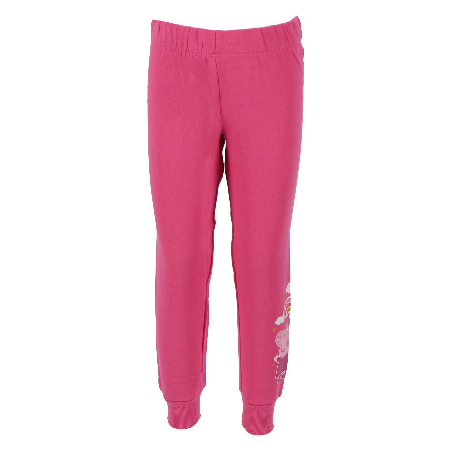 Peppa Pig Jogginghose Peppa Pig Jogginghose Kinderhose in Pink stylische Sweathose