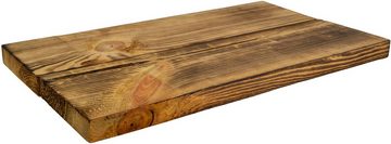 Kistenkolli Altes Land Allzweckkiste neue Holzplanke geflammt 50cm x 14,5cm x 2cm (1er Set)