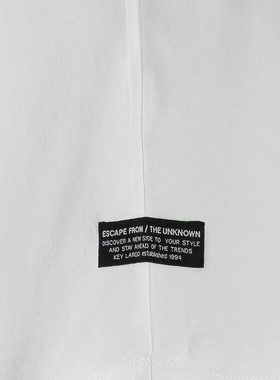 Key Largo T-Shirt T-Shirt Level Printshirt vintage Look MT00543 Rundhalsauschnitt bedruckt kurzarm slim fit
