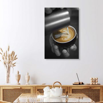 Posterlounge Alu-Dibond-Druck Editors Choice, Latte Art, Küche Fotografie
