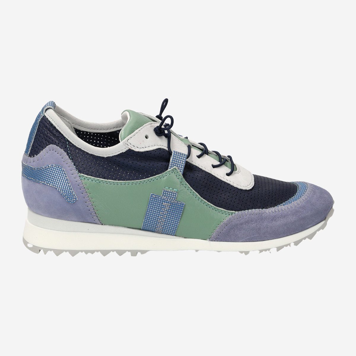 Donna Carolina 47.763.159-002, Sneaker in Blau, kombiniert für Damen Sneaker