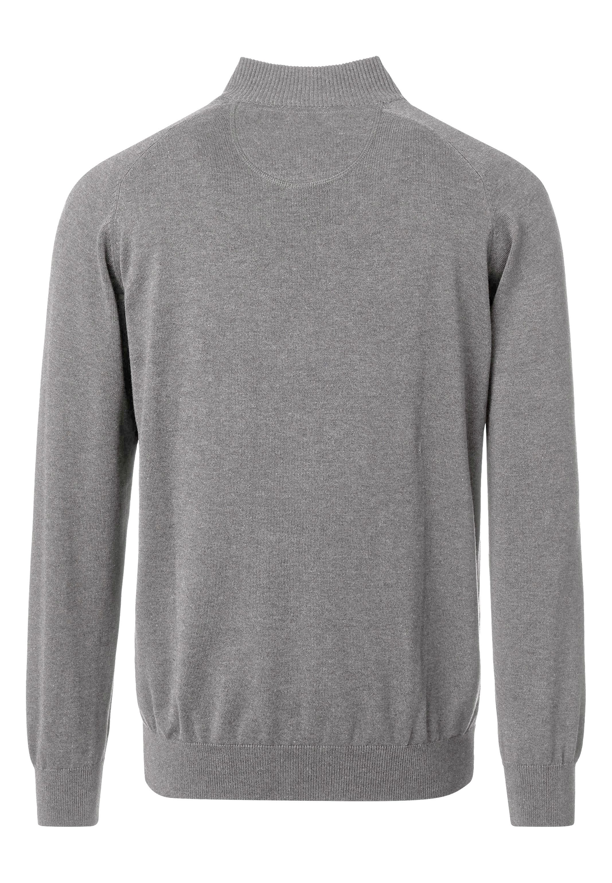 CASAMODA Strickjacke Basic (1-tlg) Strickjacke - Baumwolle - Atmungsaktiv - Reine Pima-Baumwolle