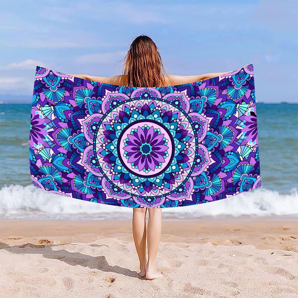 Coonoor Badetuch Microfaser Strandtücher,Groß 180x81 cm günstig online kaufen
