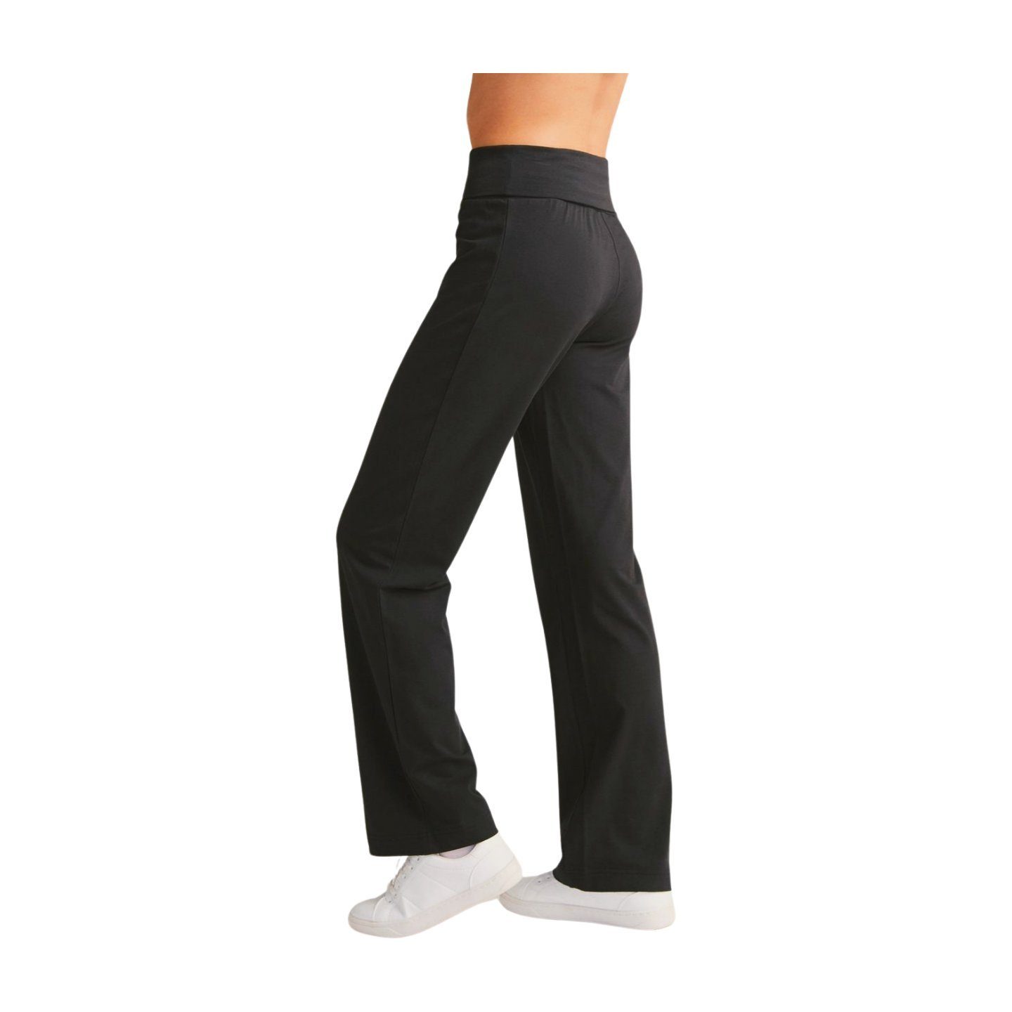Leela COTTON Pyjamahose Hose (mit Umschlagbund)