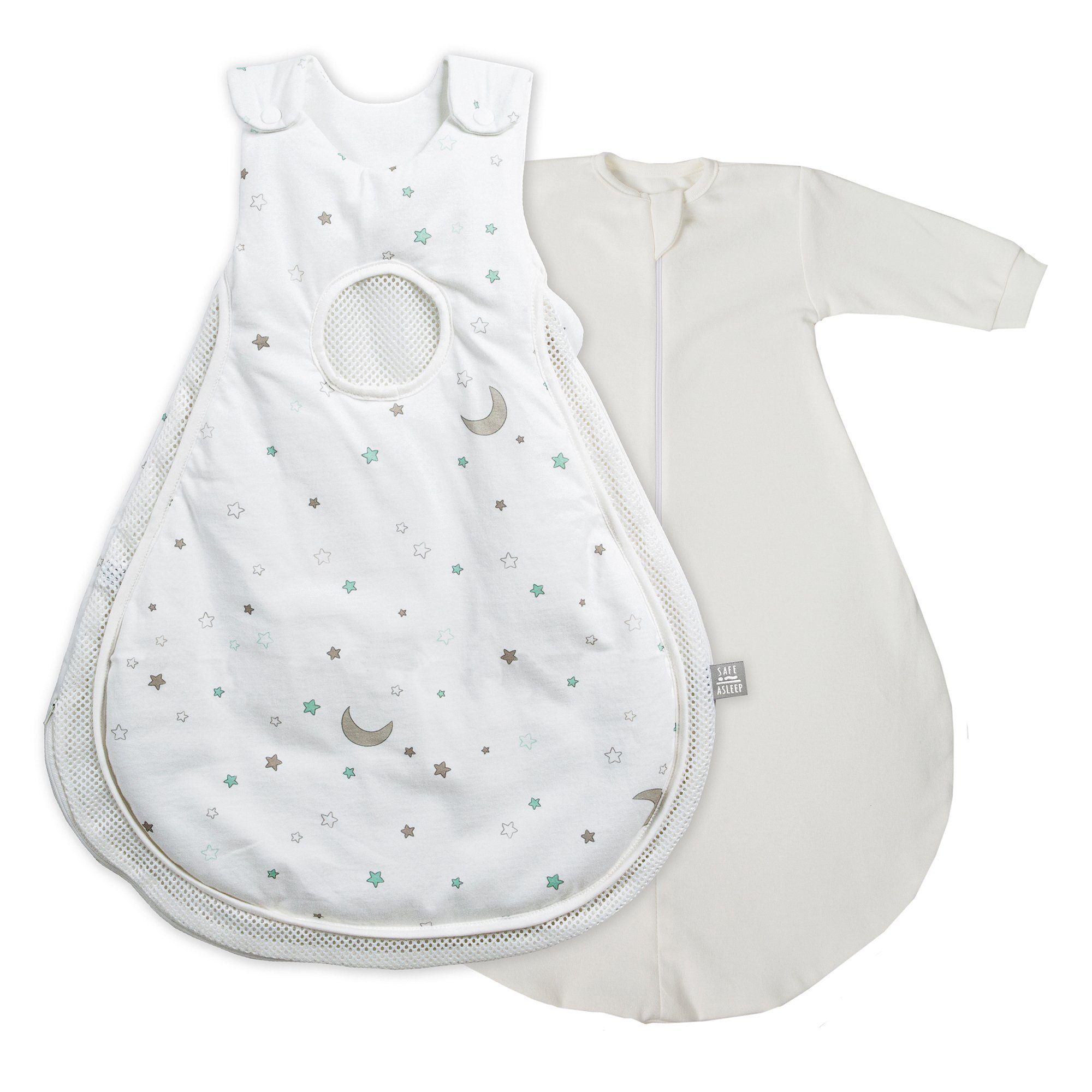 roba® Babyschlafsack safe asleep® – Air PLUS, inkl. Strampelsack, Baumwolle günstig online kaufen