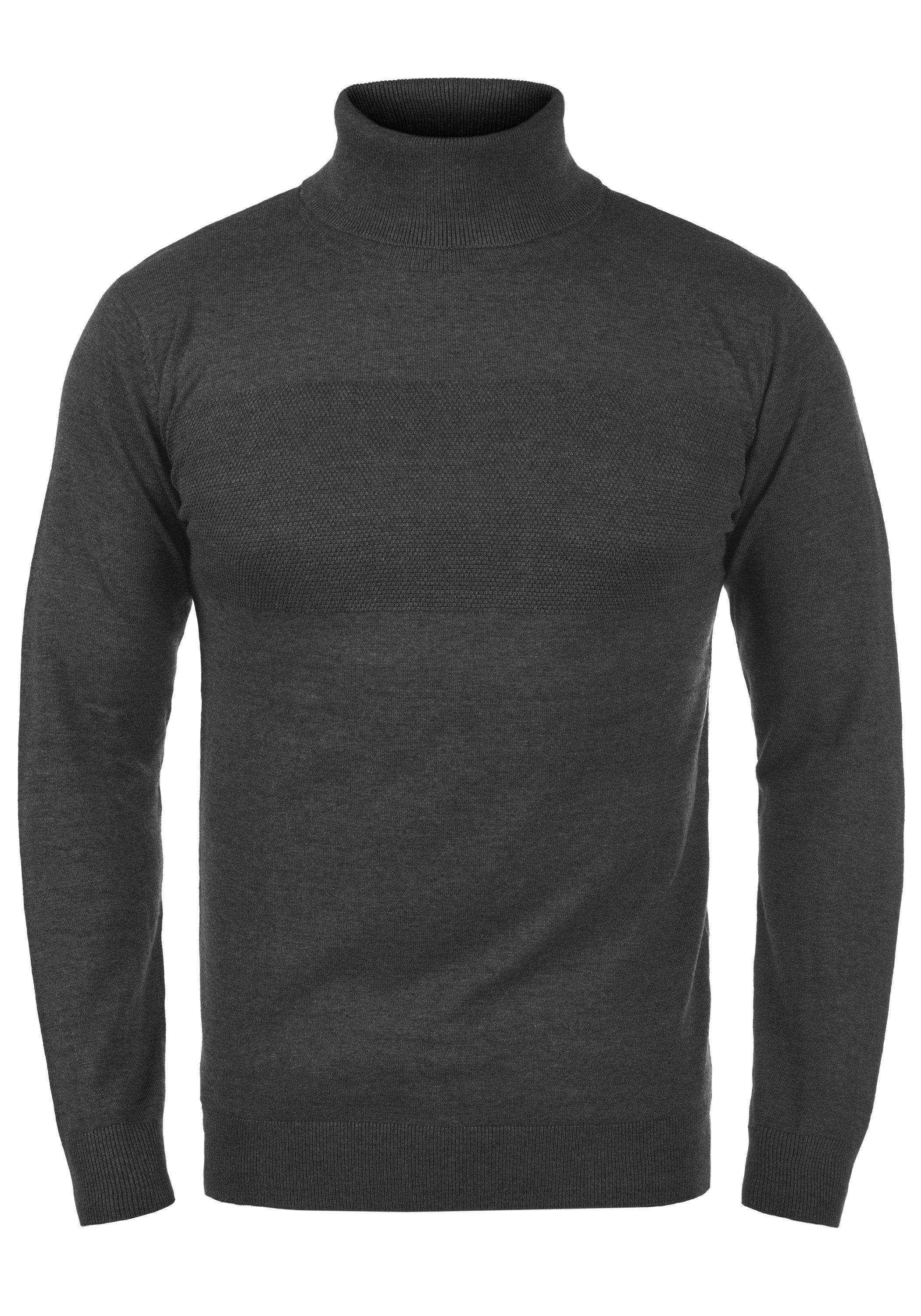 Indicode Rollkragenpullover IDErnetto Rollkragenpulli mit abgesetztem günstig online kaufen