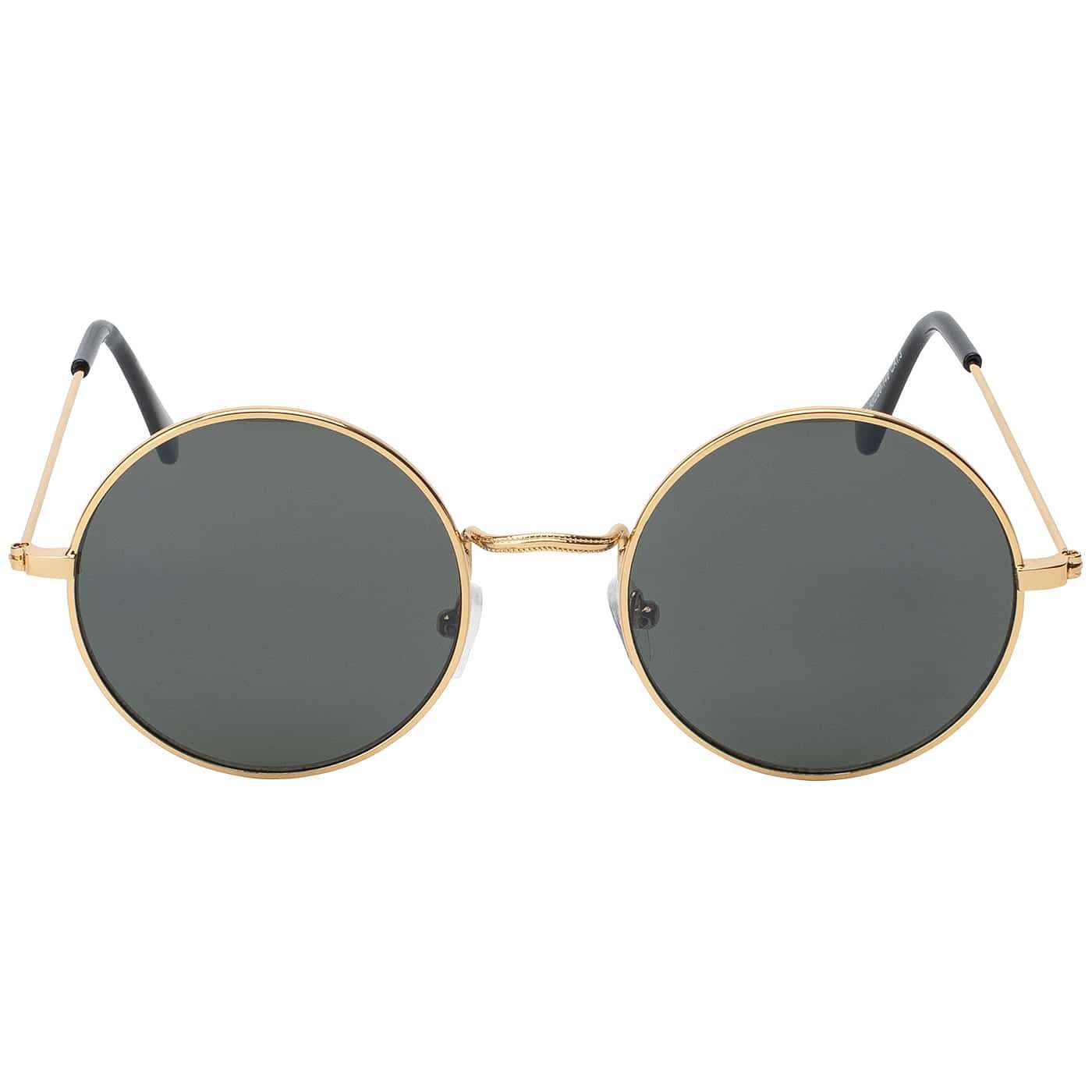 BEZLIT Eyewear Retrosonnenbrille Rund Form Designer Herren Sonnenbrille (1-St) mit Grau, Braun, Grünen Linsen