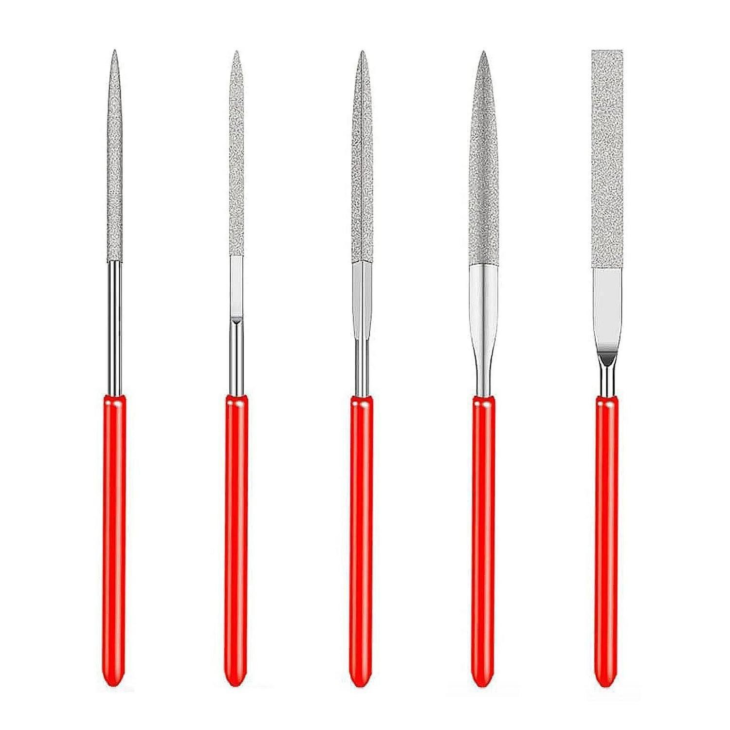 LuxusKollektion Werkstattfeile Diamant Mini Feilen Set 5-tlg., (5 St)