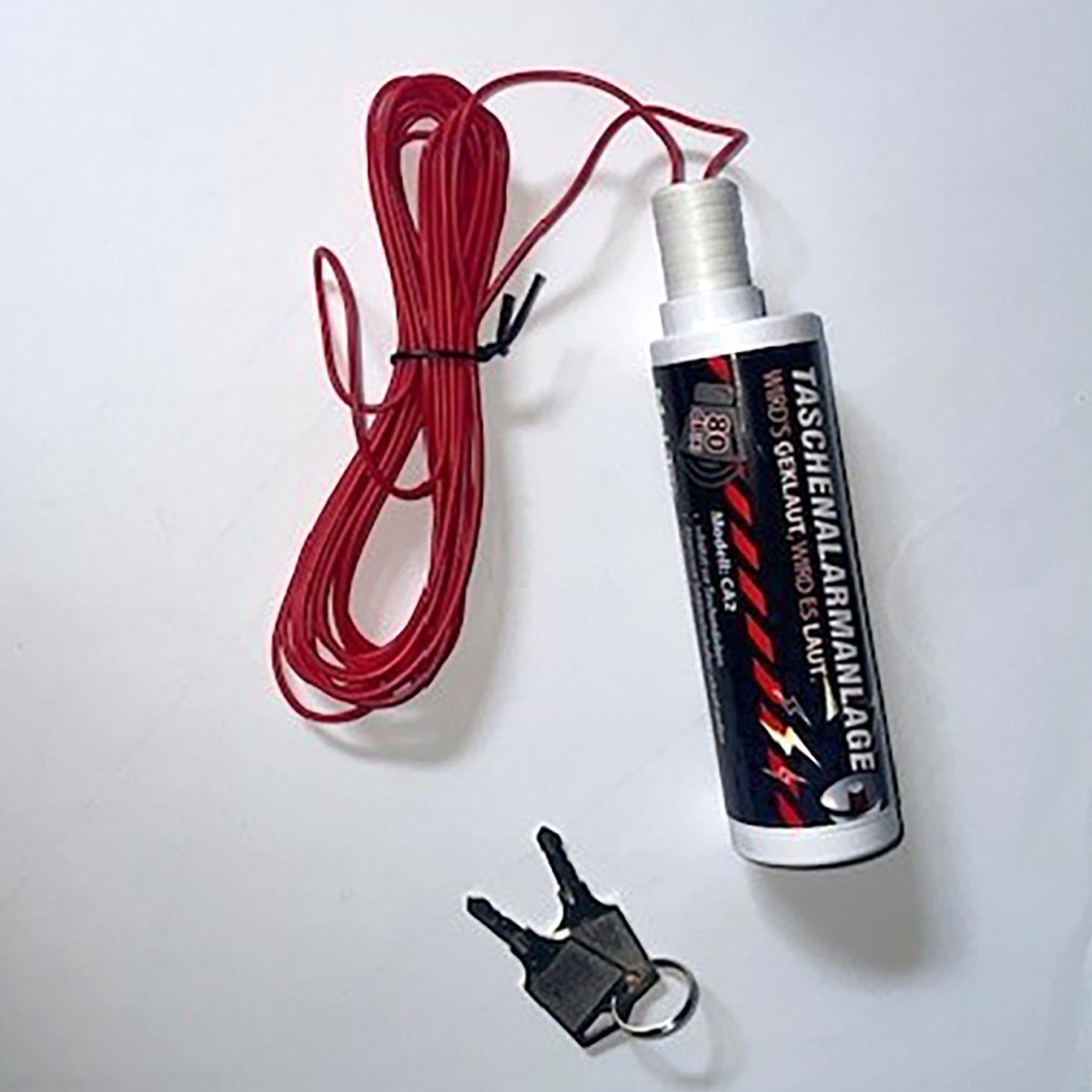 MeLiTec Taschenalarmanlage CA2 Fahrrad-Alarmanlage