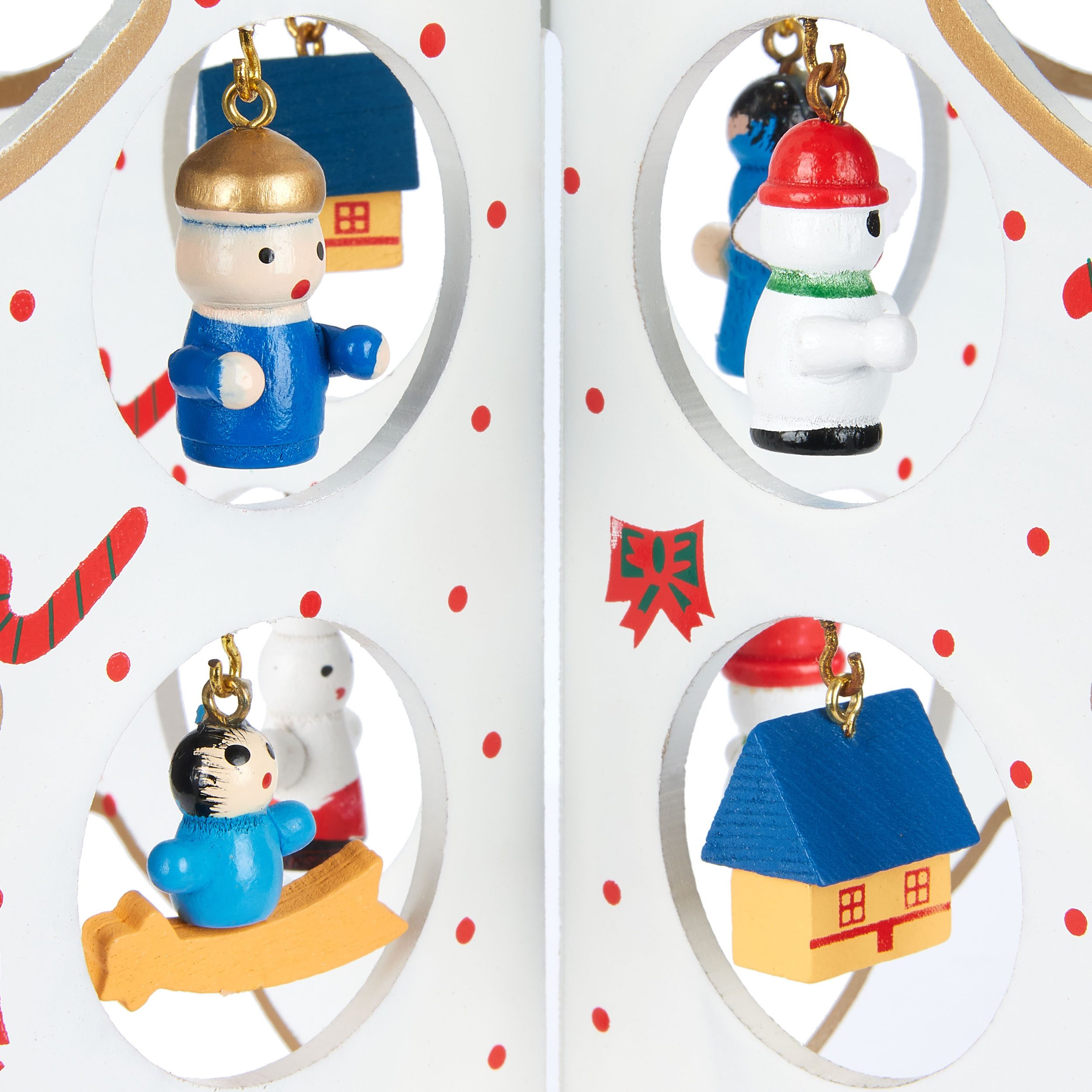 BRUBAKER Weihnachtsfigur Mini Weihnachtsbaum aus Holz günstig online kaufen