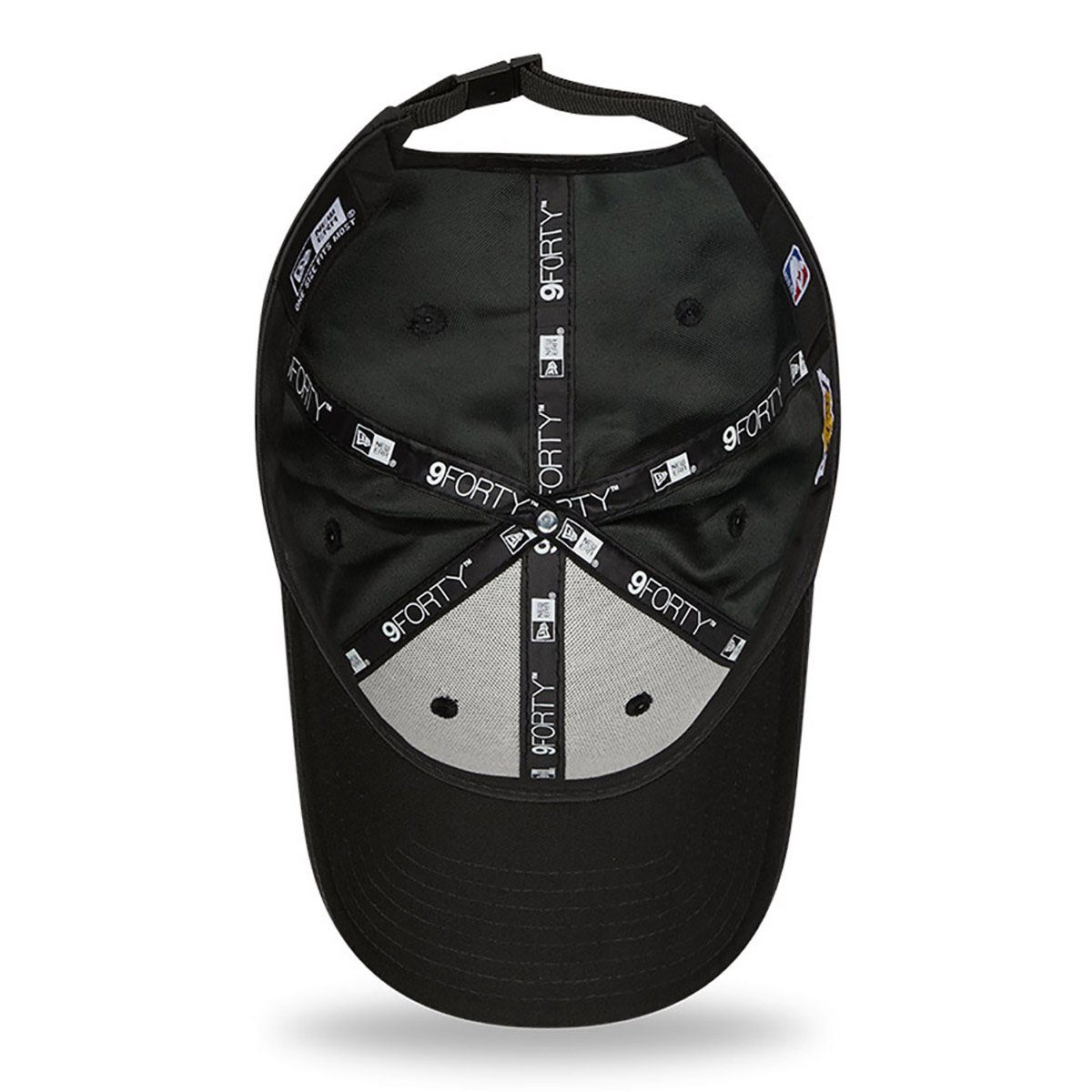 Baseball Cap 9FORTY Black White Los Angeles Lakers