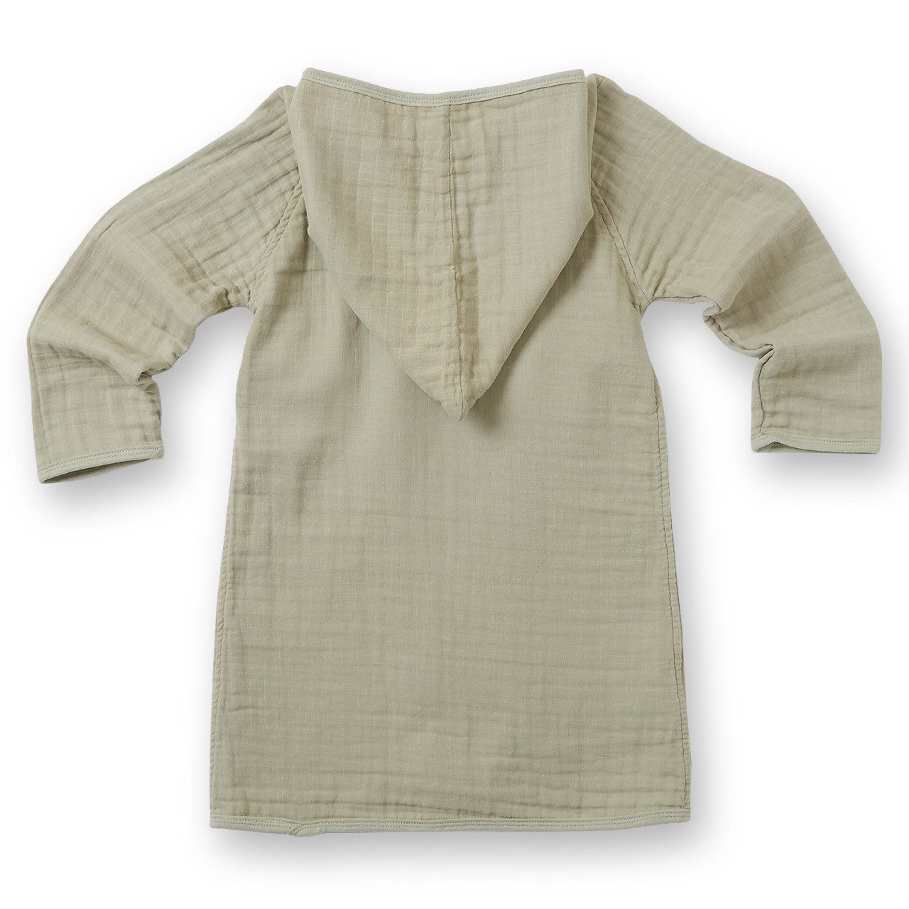 LITTLE Babybademantel Dino, Kimono-Kragen, Schleifenverschluss, Dino Kapuzen-Bademantel – Elodie Lind – Baby & Kleinkind