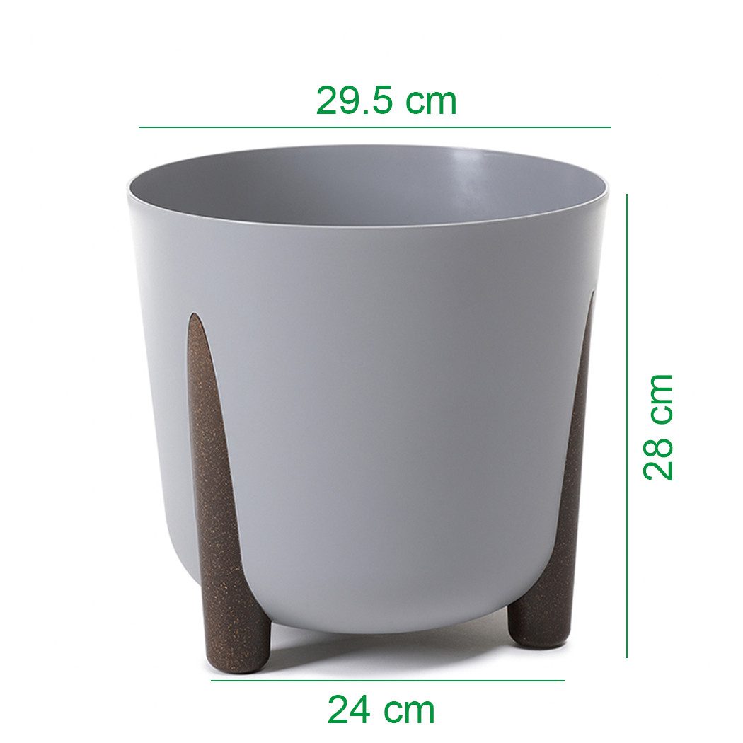 KAGM Blumentopf Pflanztopf Blumentopf mit Füßen günstig online kaufen