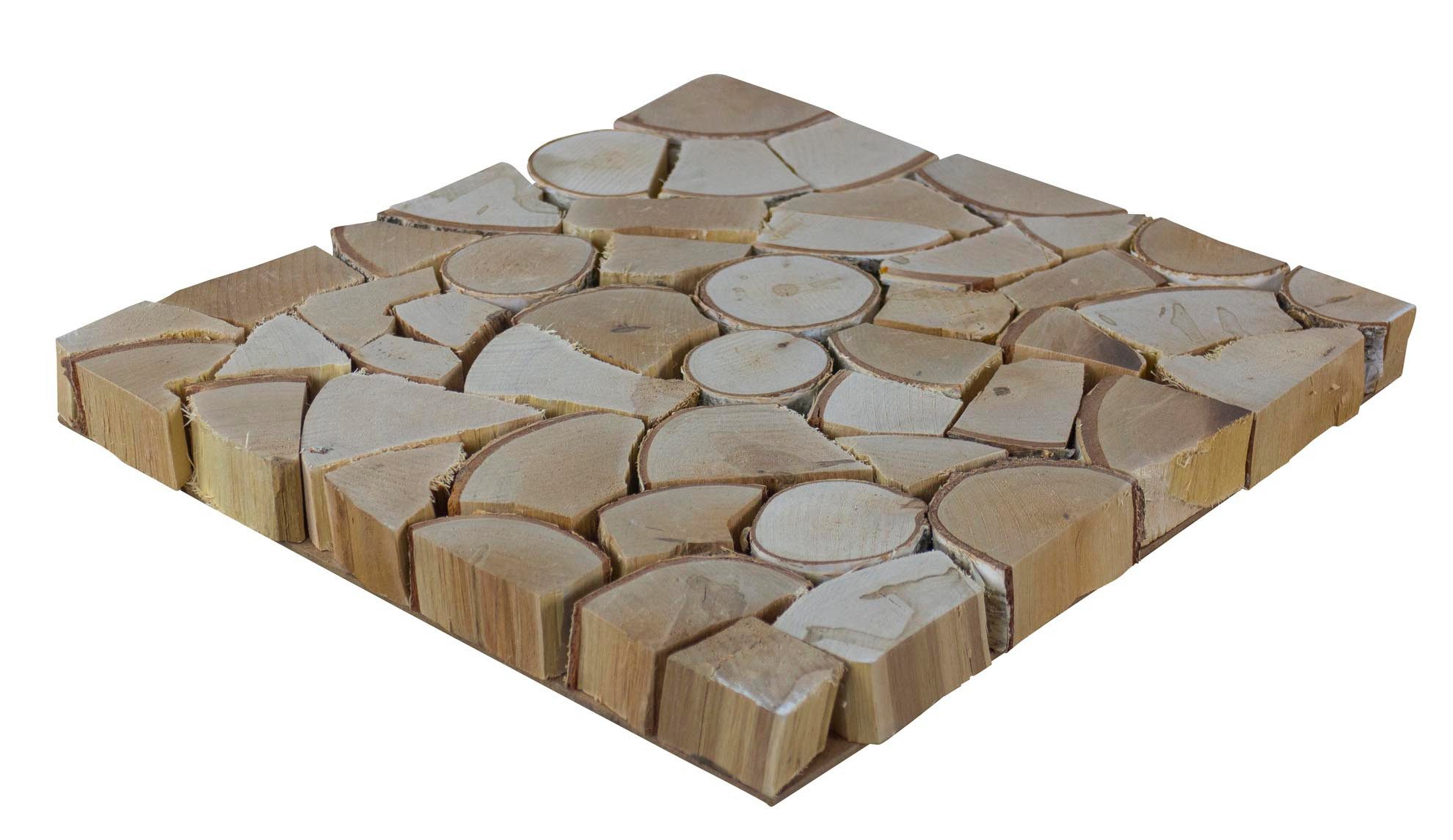 Allzweckkiste Birkenholzplatte Tischdeko Unterlage (Spar-Set)