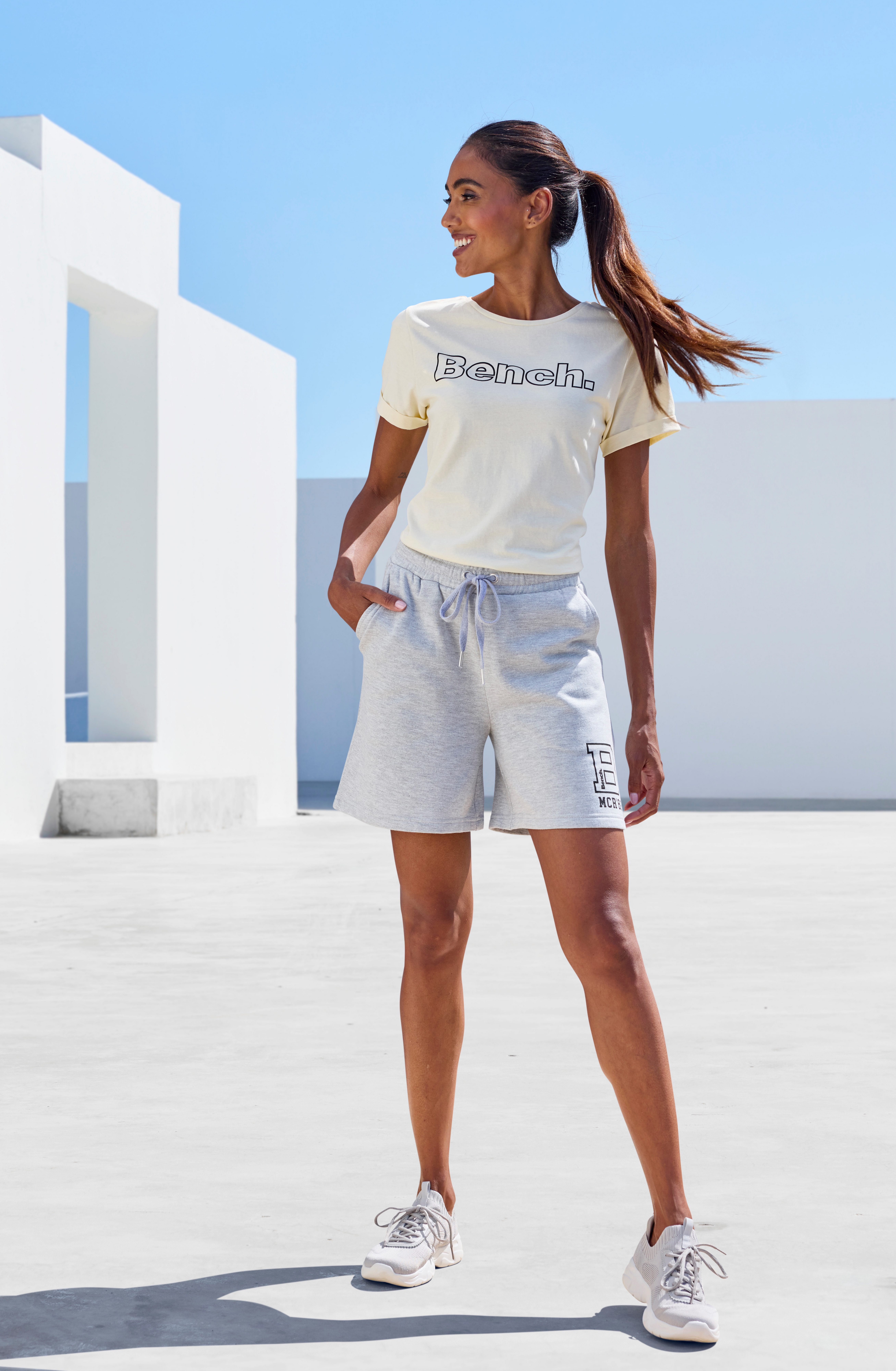 Bench. Loungewear Sweatshorts in weich angerauter Sweatware, Loungewear