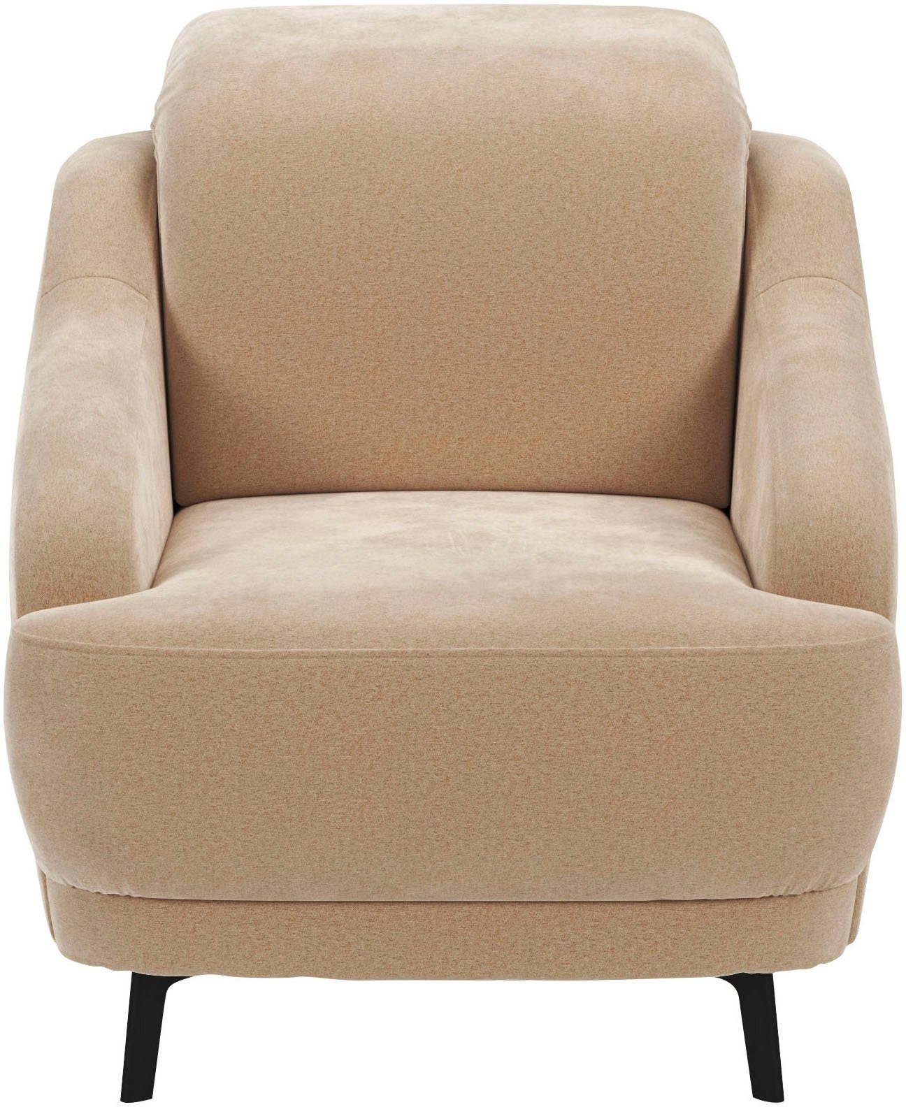 sit&more Sessel Blues (1-St), mit Metallfüßen, günstig online kaufen