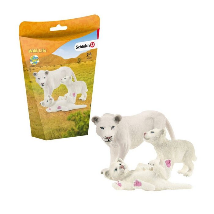 Schleich® Spielfigur Löwenmutter mit Babys CN7198