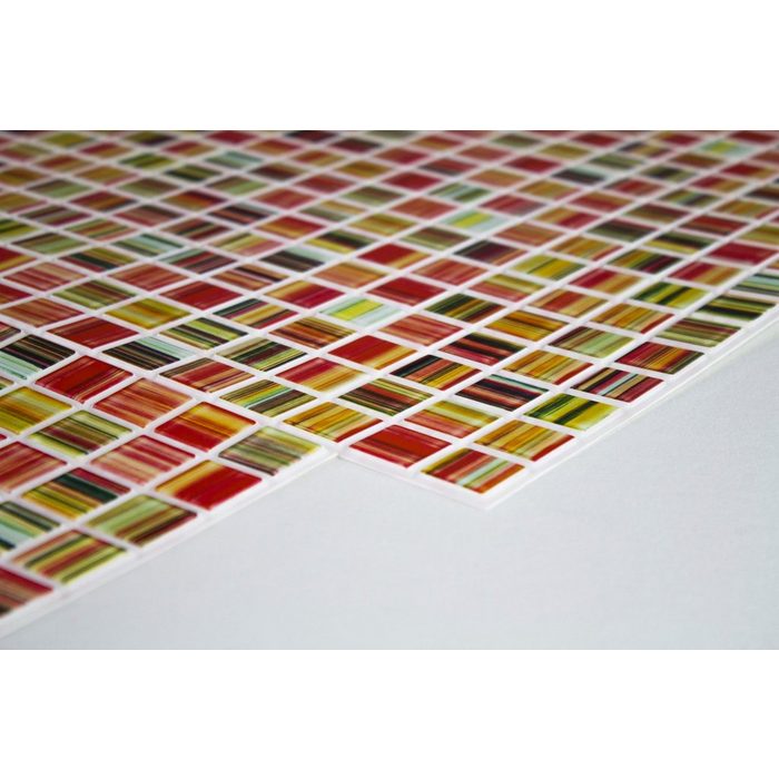 Hexim Wanddekoobjekt CARAMEL Restposten! - stabile und pflegeleichte PVC Platten zur Wandverkleidung z. B. als Küchenrückwand (959x480mm) Hintergrund pflegeleicht