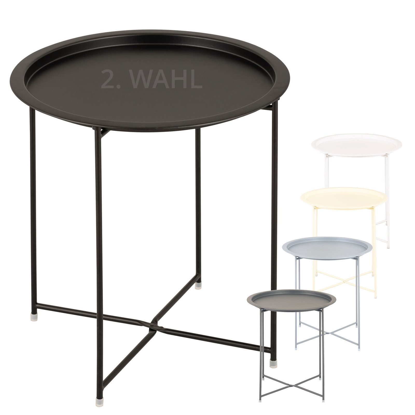 Amagohome Gartentisch Beistelltisch Ø 47 H günstig online kaufen