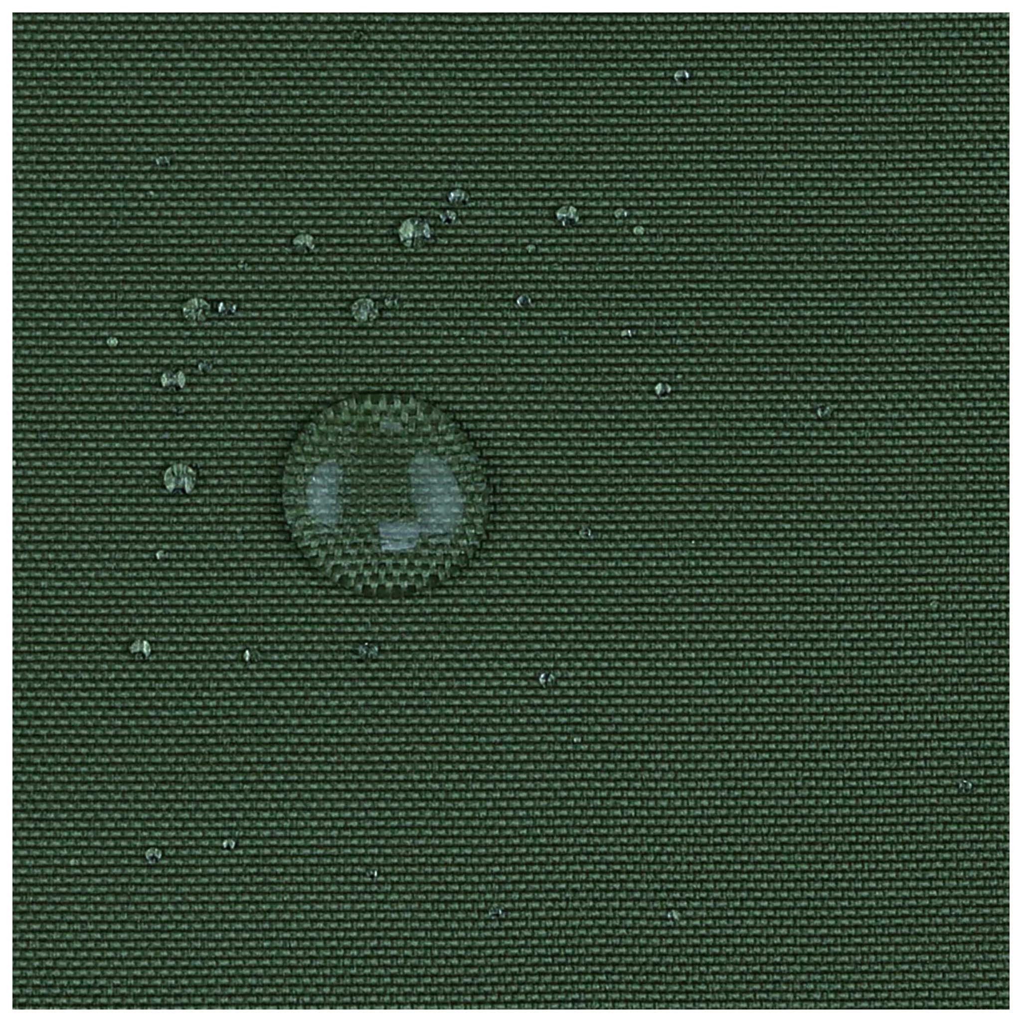 maDDma Stoff 0,5m Outdoorstoff wasserabweisend Polyester gummiert, 012 - waldgrün