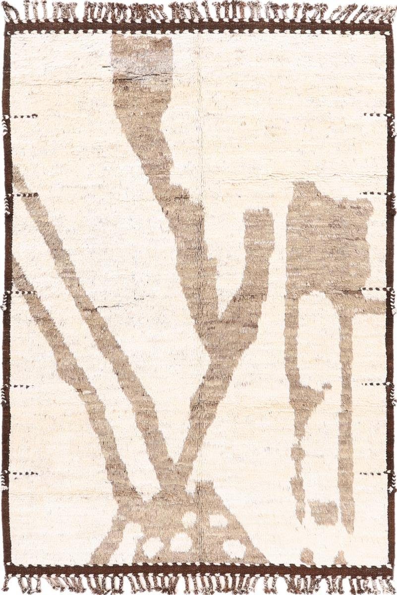Orientteppich Berber Maroccan Atlas 200x281 Handgeknüpfter Moderner Orientteppich, Nain Trading, rechteckig, Höhe: 20 mm | Kurzflor-Teppiche