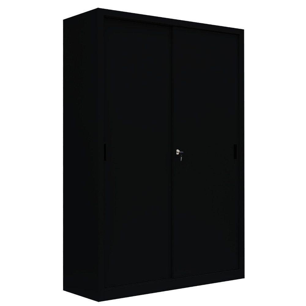 Steelboxx Schiebetürenschrank Aktenschrank Sideboard aus Stahl günstig online kaufen