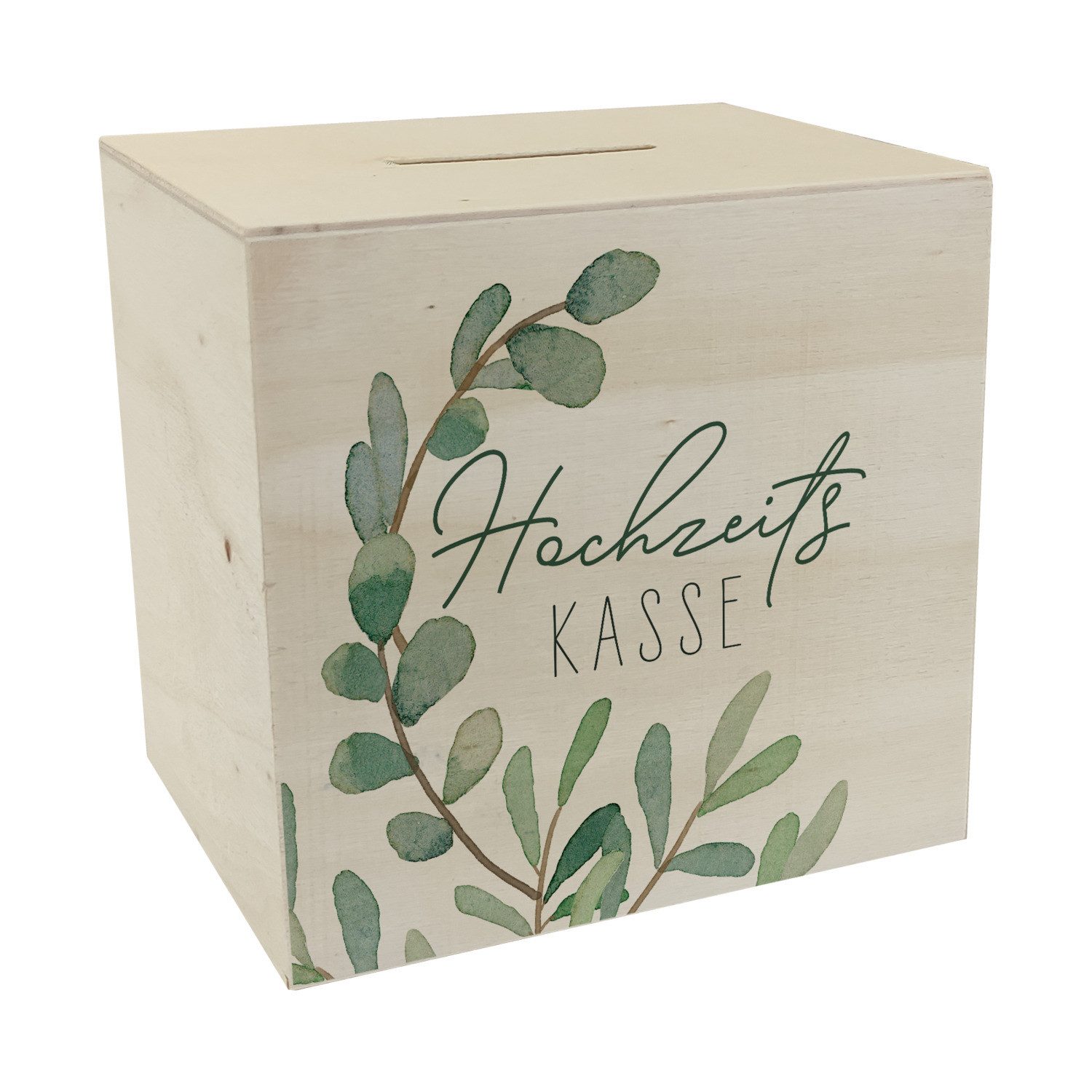 speecheese Spardose Hochzeitskasse Eukalyptus Spardose aus günstig online kaufen