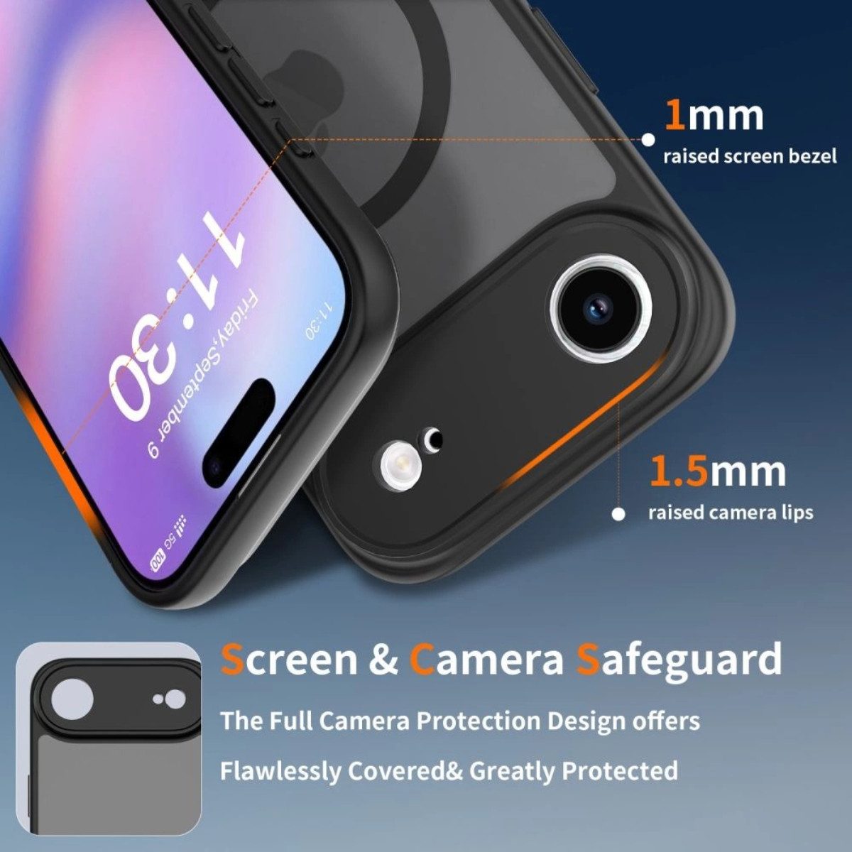 TECH PROTECT Bumper BasicMag Schutzhülle mit Magnetring