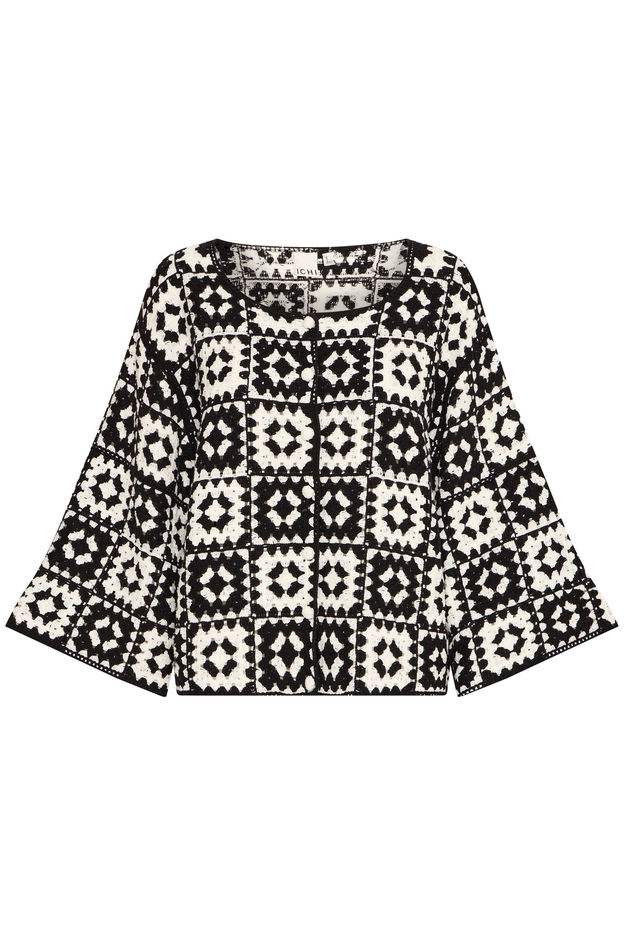 Ichi Strickjacke IHBANDIE gehäkelte Strickjacke im günstig online kaufen