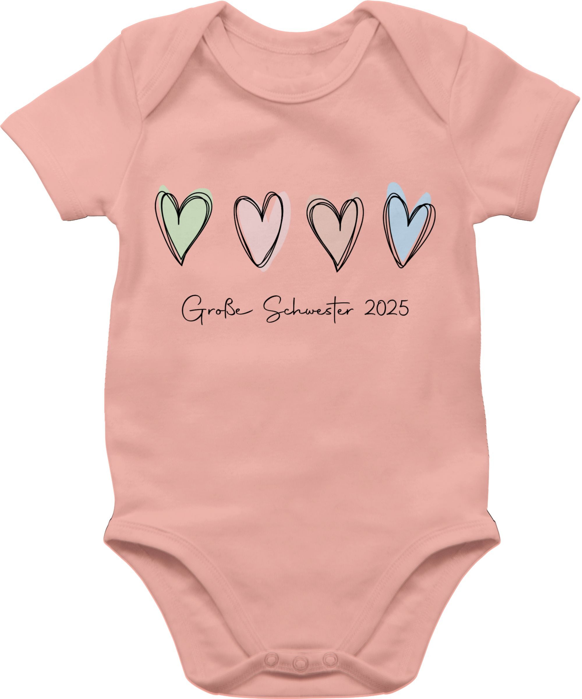 Shirtracer Shirtbody Große Schwester 2025 Big Sister Große Schwester