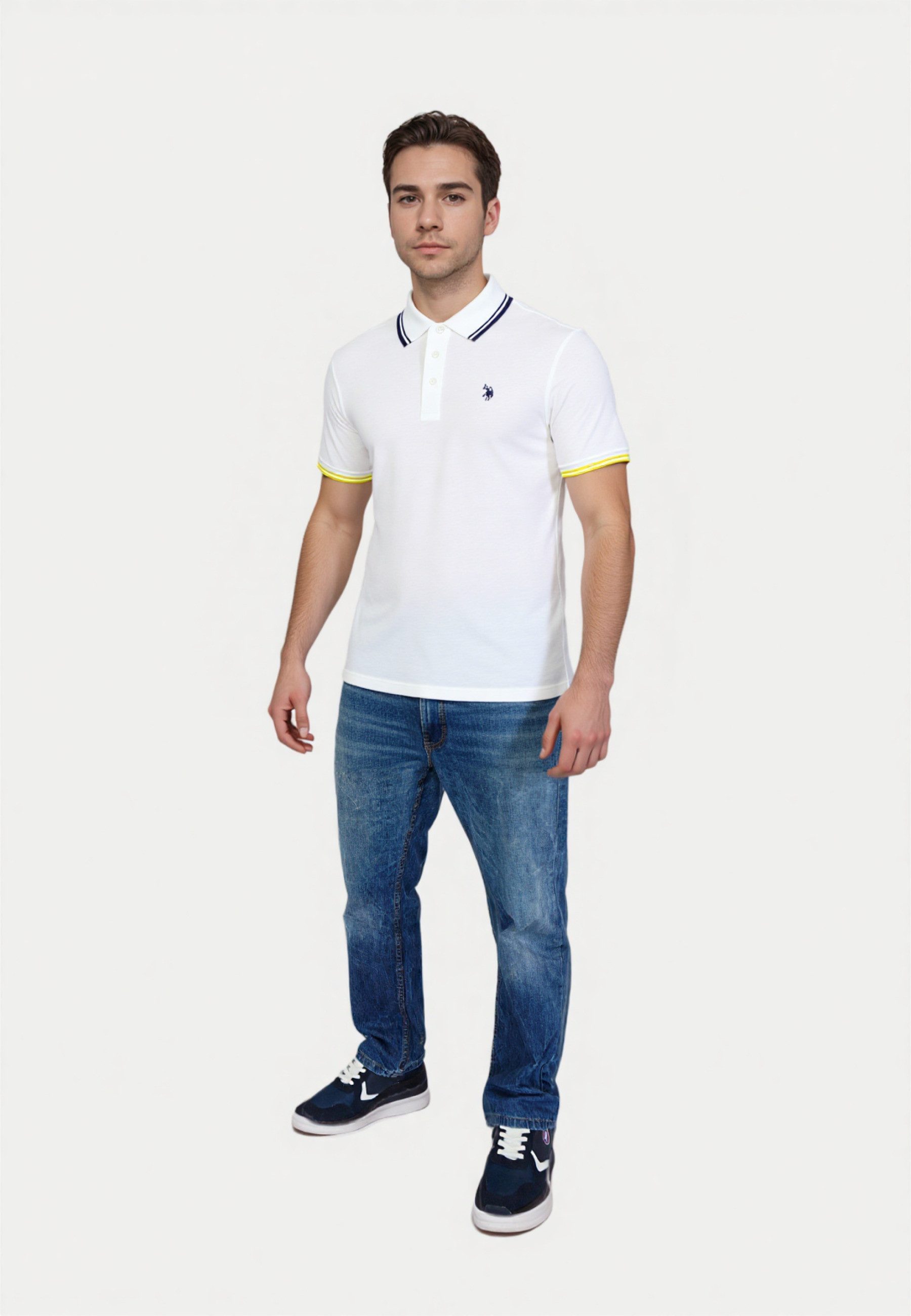 U.S. Polo Assn. Poloshirt Poloshirt Shortsleeve Barney (1-tlg., 1) günstig online kaufen