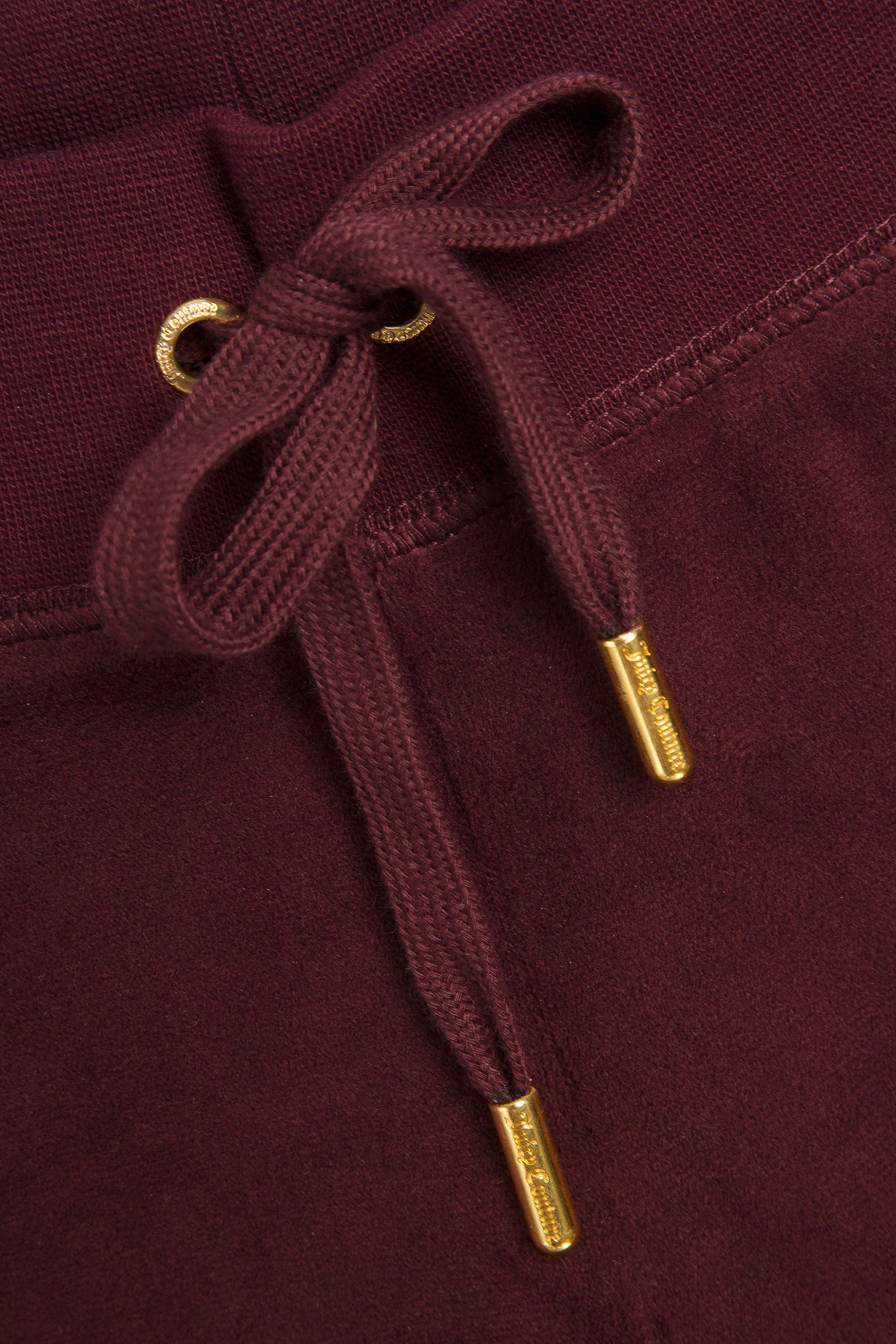 Juicy Couture Sweathose WIDE LEG JOGGER GOLD HARDWARE Damen Trainingshose Damen, Sweathose, Velour, Jogginghose mit Glitzer, Sale – Bild 3 von 3