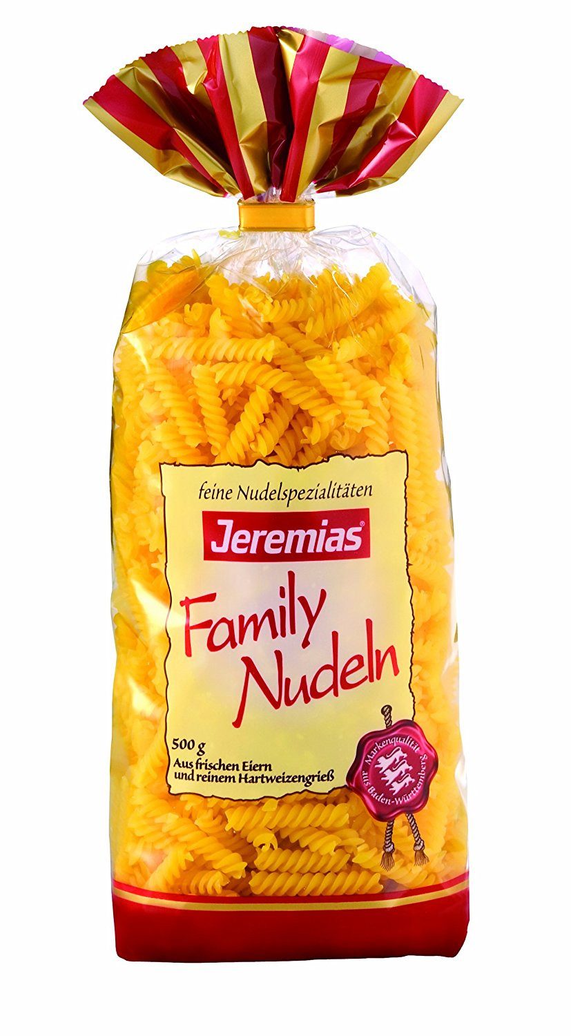 Jeremias Nudeln, Jeremias Jerelli Classic Frischei Family Nudeln 500g 4er Pack