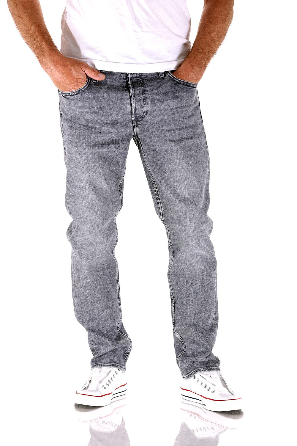 Jack & Jones Comfort-fit-Jeans Jack & Jones Mike Original Comfort Tapered H günstig online kaufen