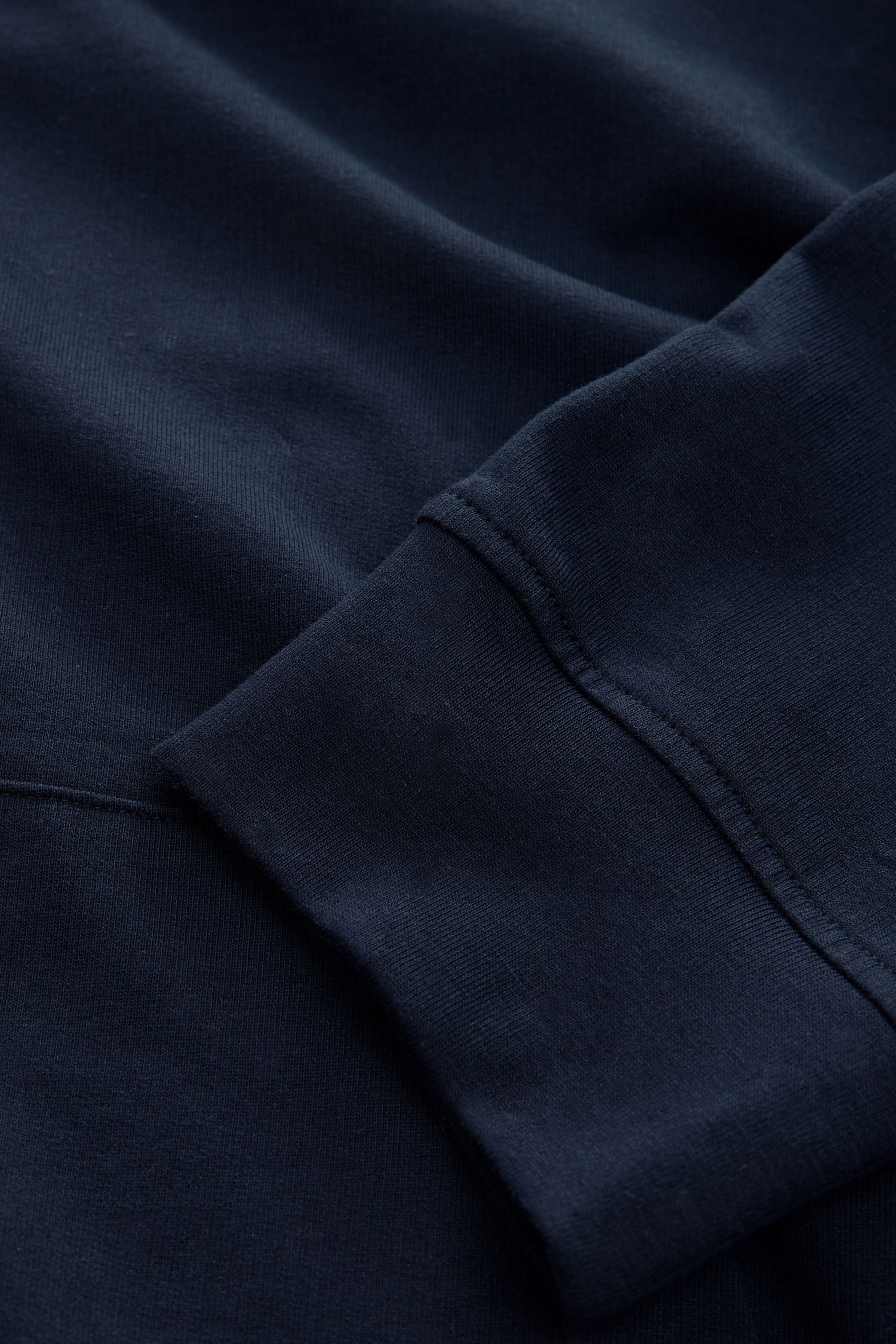 Next Kapuzensweatshirt Leichte Velours-Kapuzenjacke mit Reißverschluss (1-tlg)
