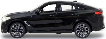Jamara RC-Auto Deluxe Cars, BMW X6 M 1:14, schwarz - 2,4 GHz, mit LED-Lichtern