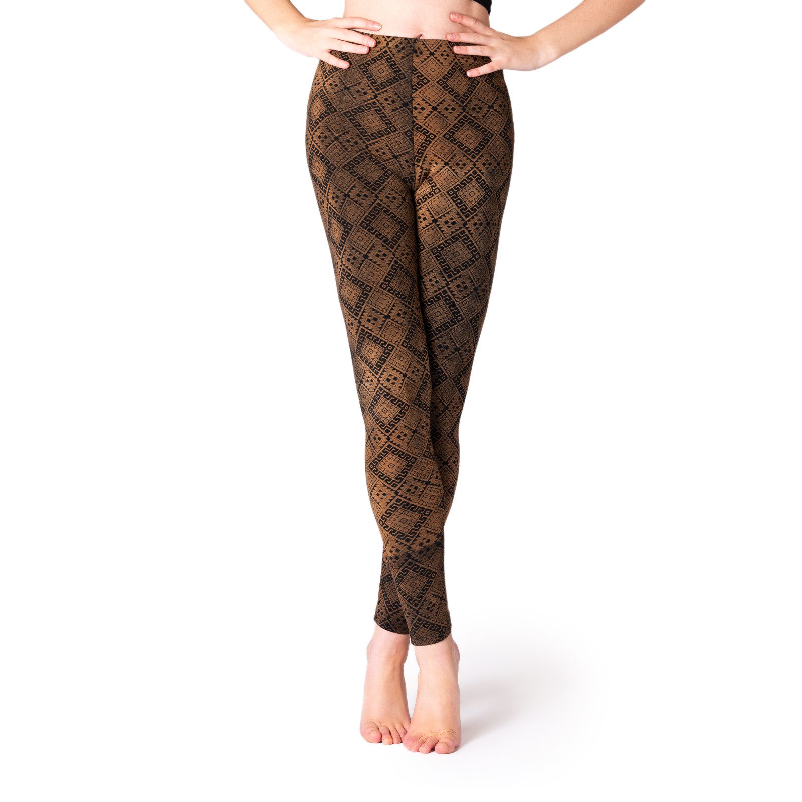 PANASIAM Leggings Unikat Batik Leggings mit orientalischem Muster Goa Hose günstig online kaufen