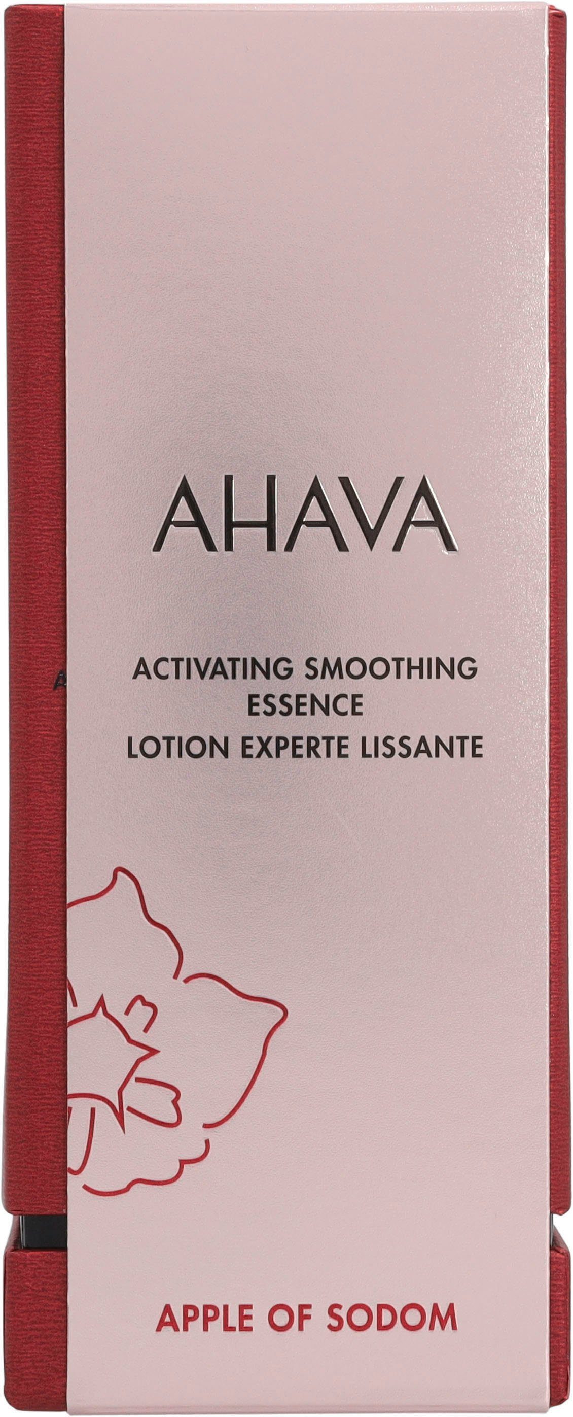 AHAVA Gesichtsemulsion Apple Of Sodom Activating Smoothing Essence, Spendet Feuchtigkeit und glättet die Haut intensiv.