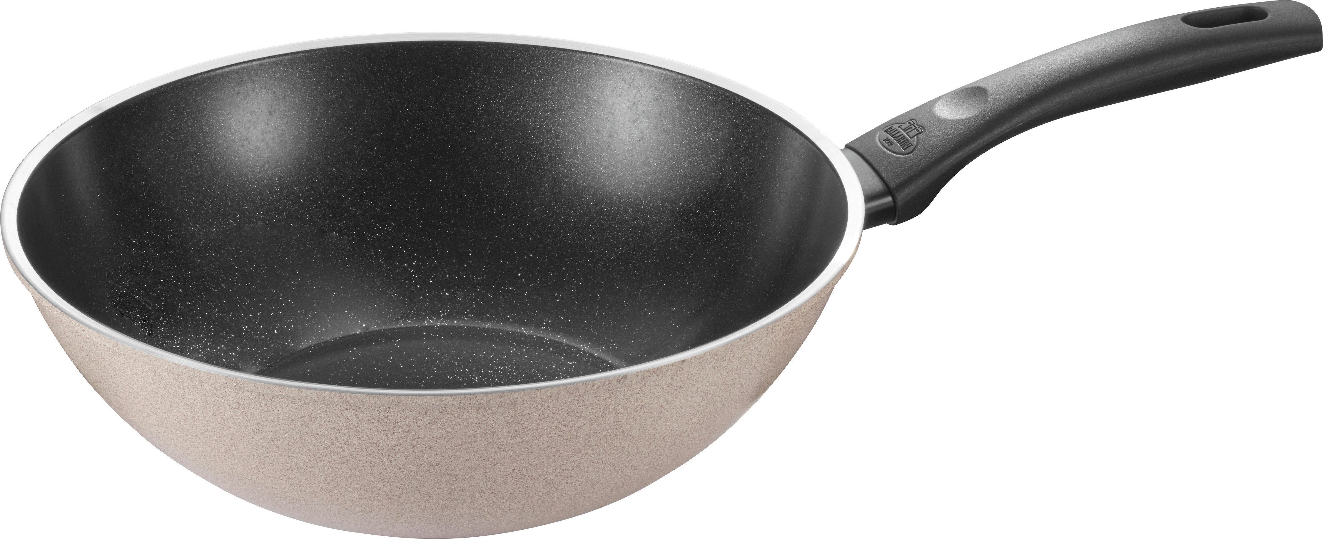 BALLARINI Wok Ledro, Aluminium (1-tlg), Keramikbeschichtung, recyceltes Aluminium, Thermopoint, Made in Italy